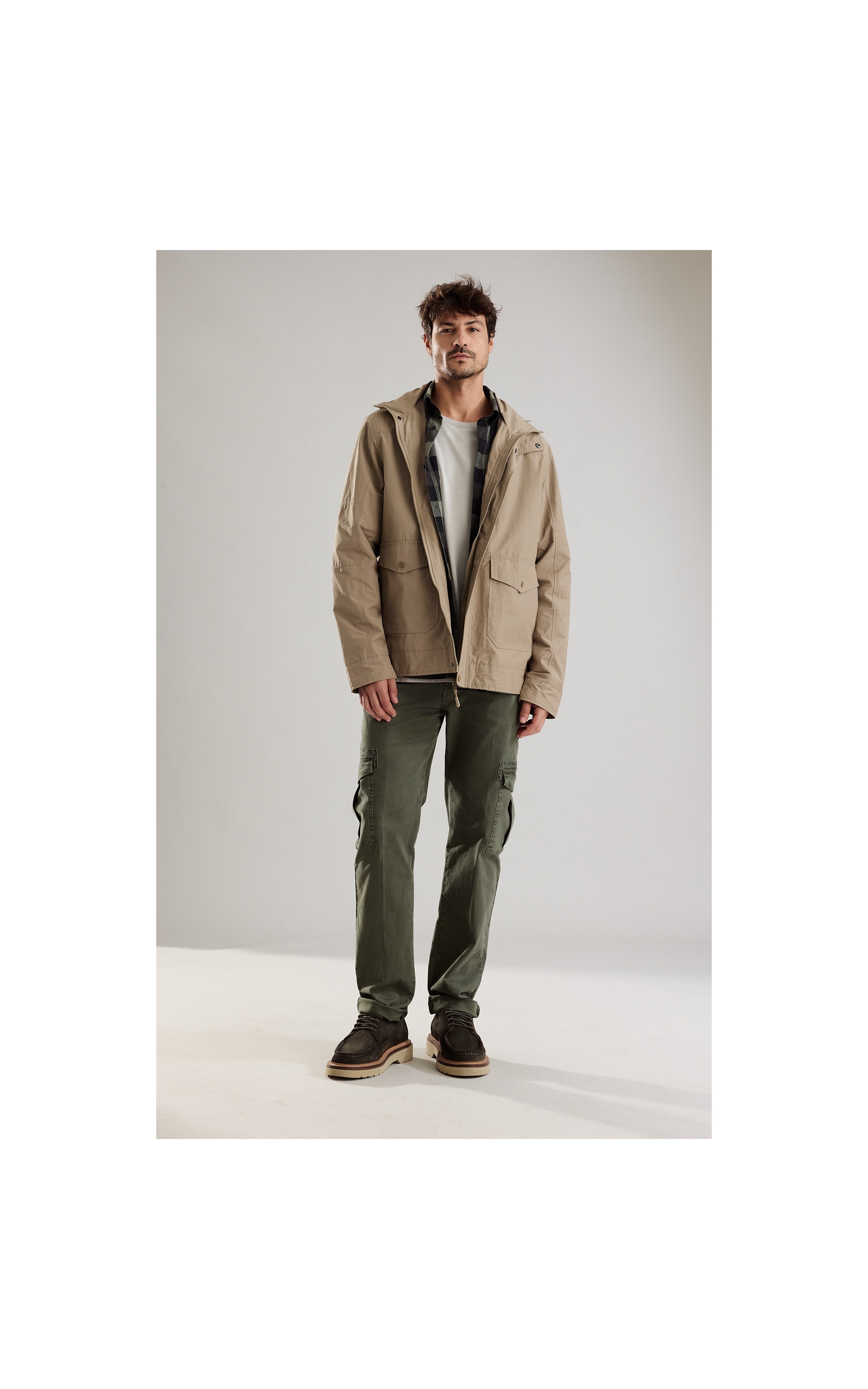 Calça Cargo Manhattan Verde Escuro