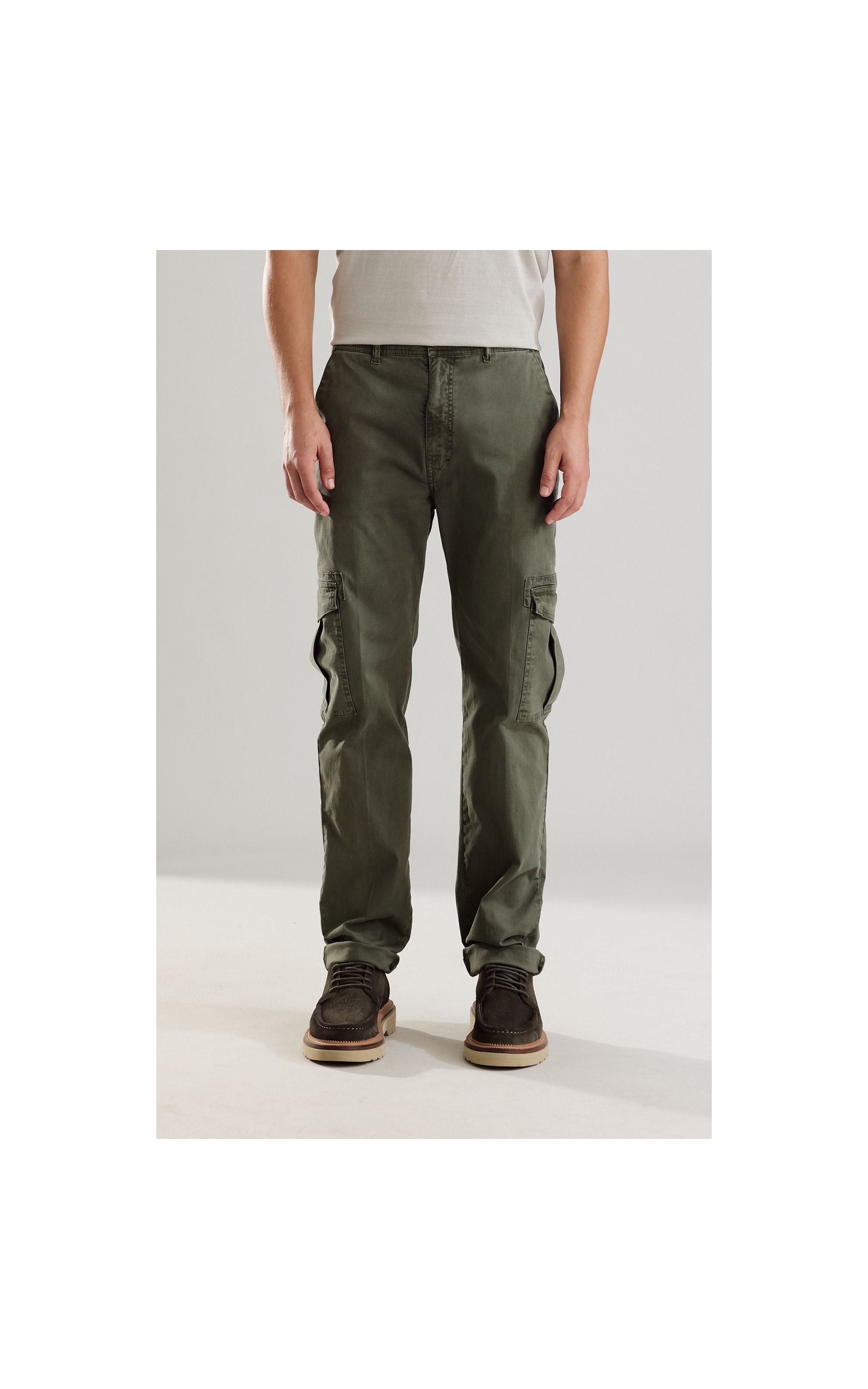 Calça Cargo Manhattan Verde Escuro