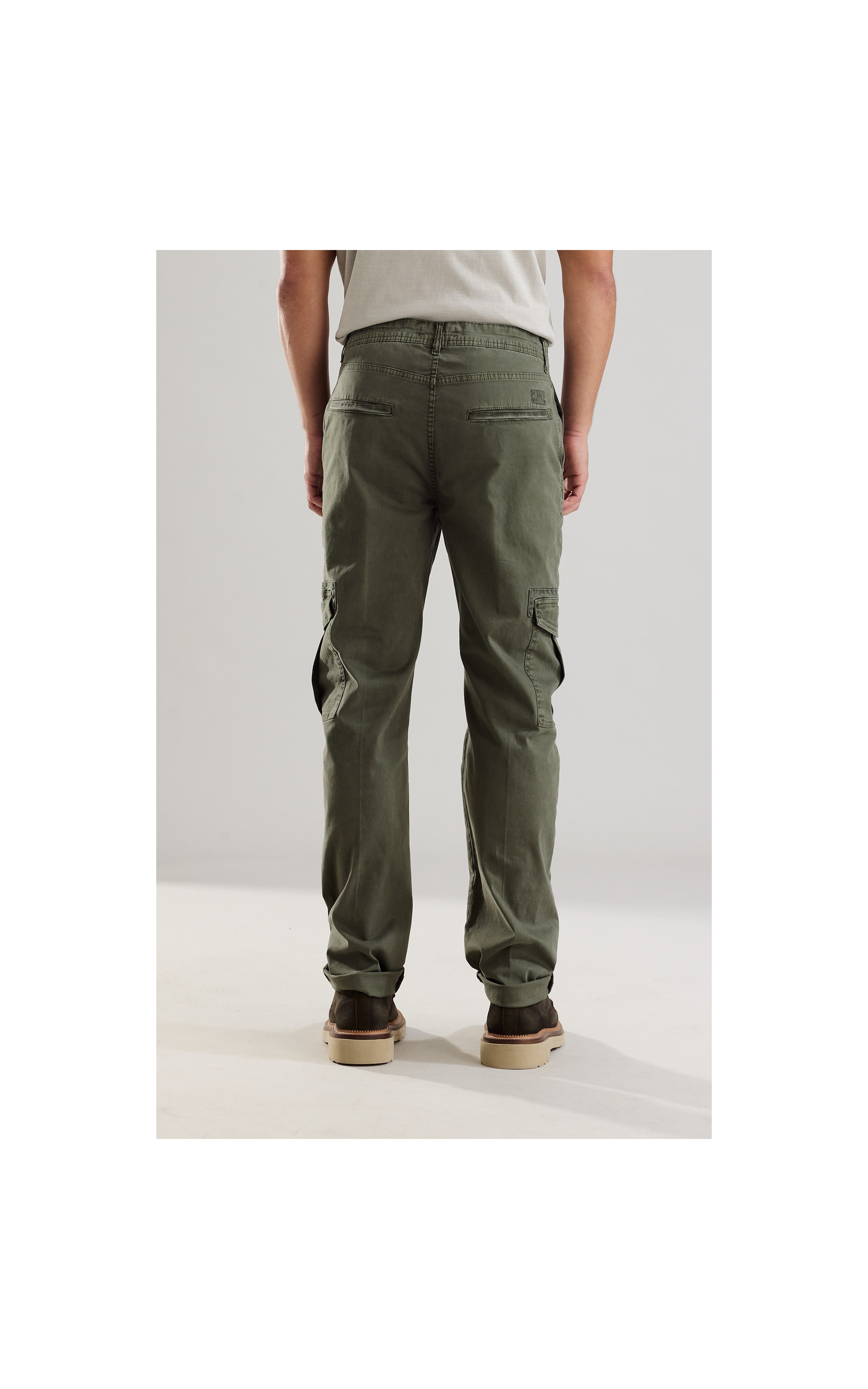 Calça Cargo Manhattan Verde Escuro
