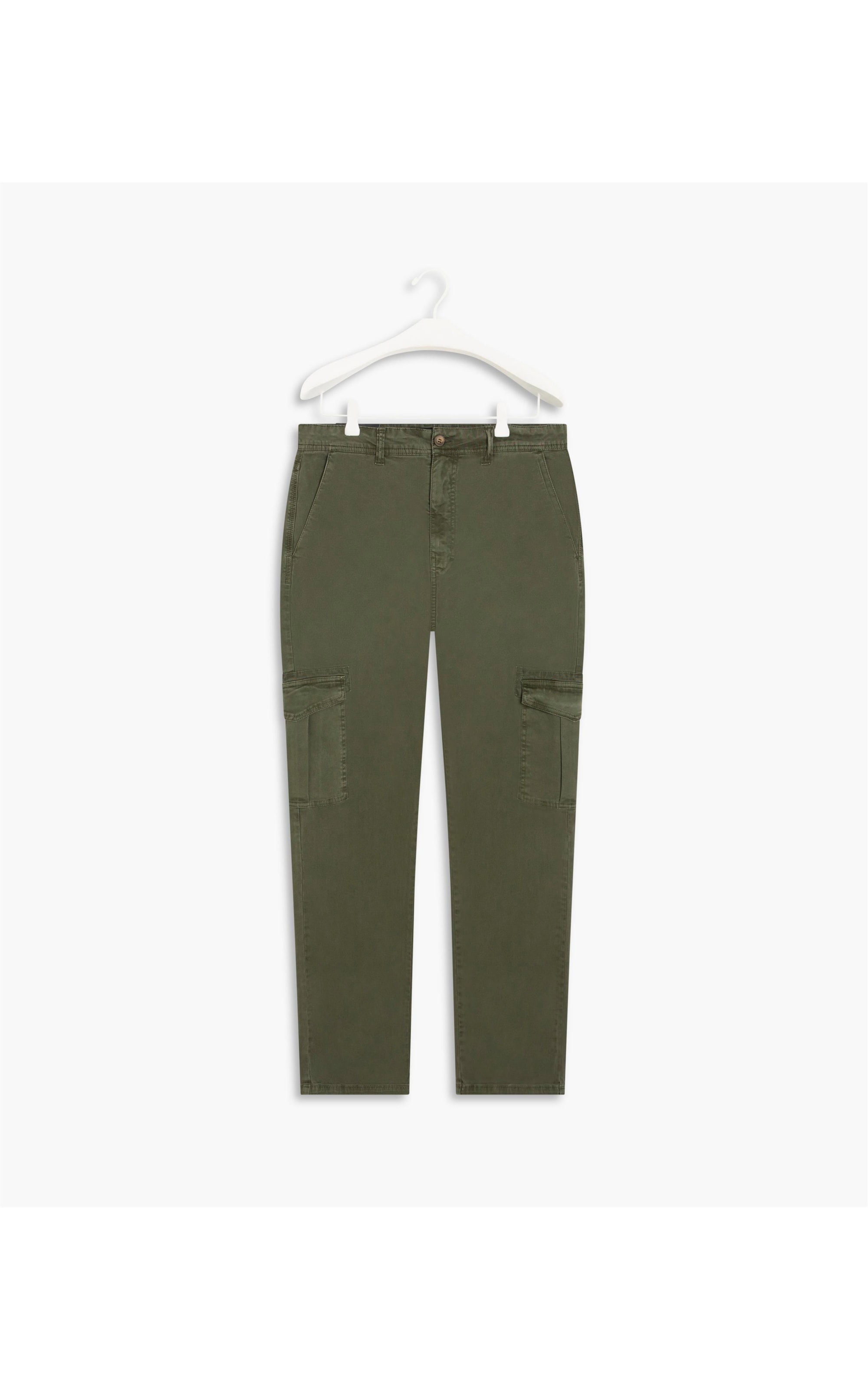 Calça Cargo Manhattan Verde Escuro