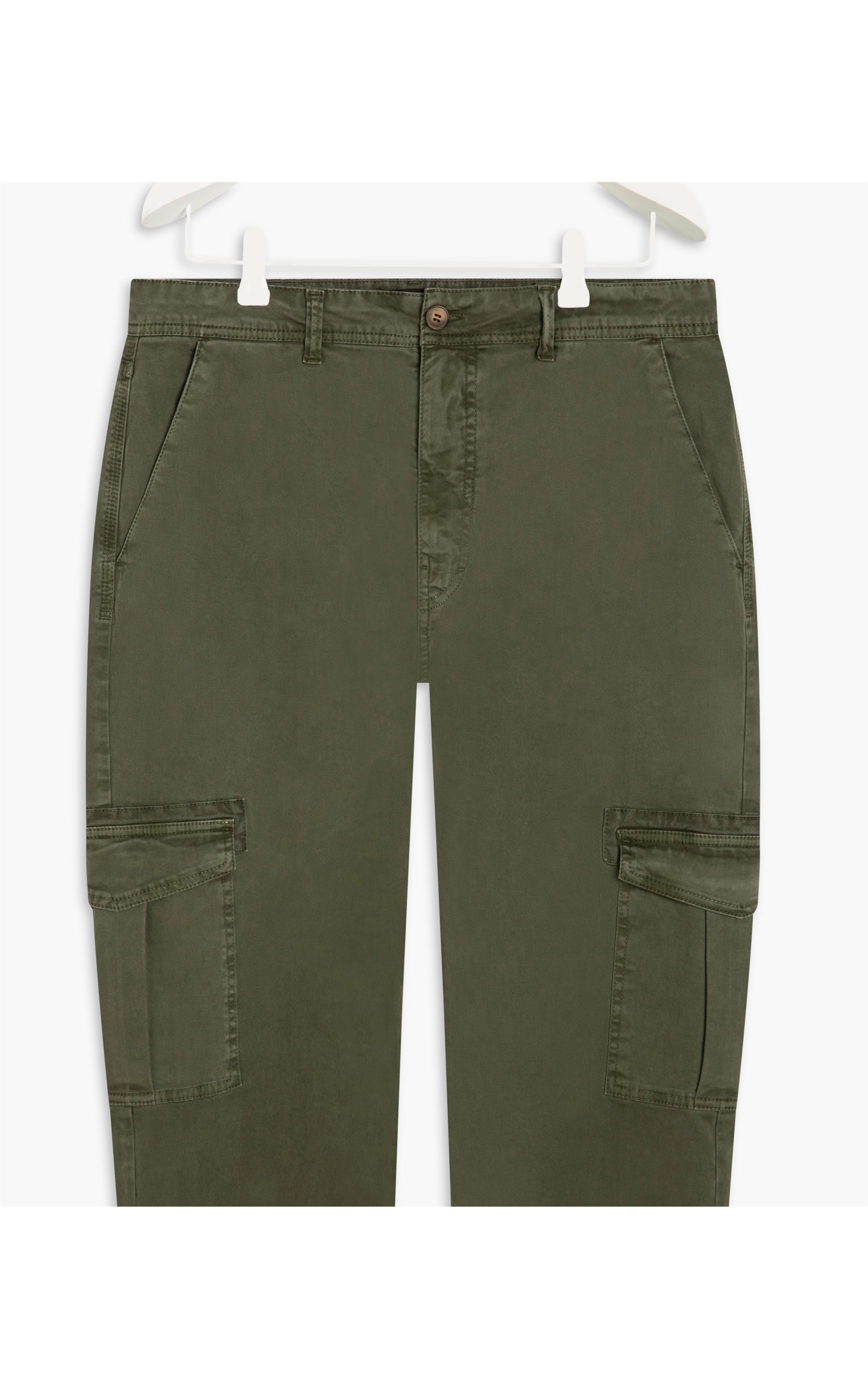 Calça Cargo Manhattan Verde Escuro