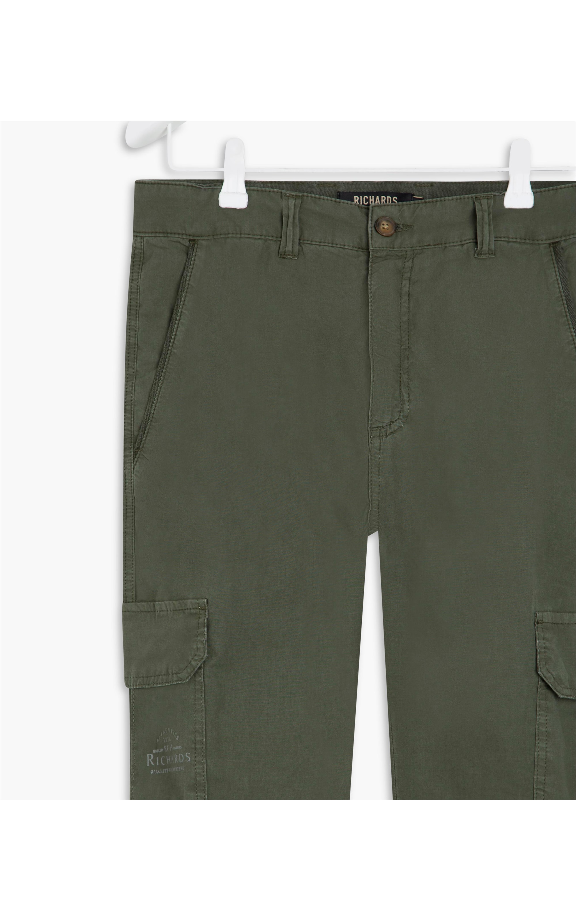 Calça Cargo Moore Summer Verde Escuro