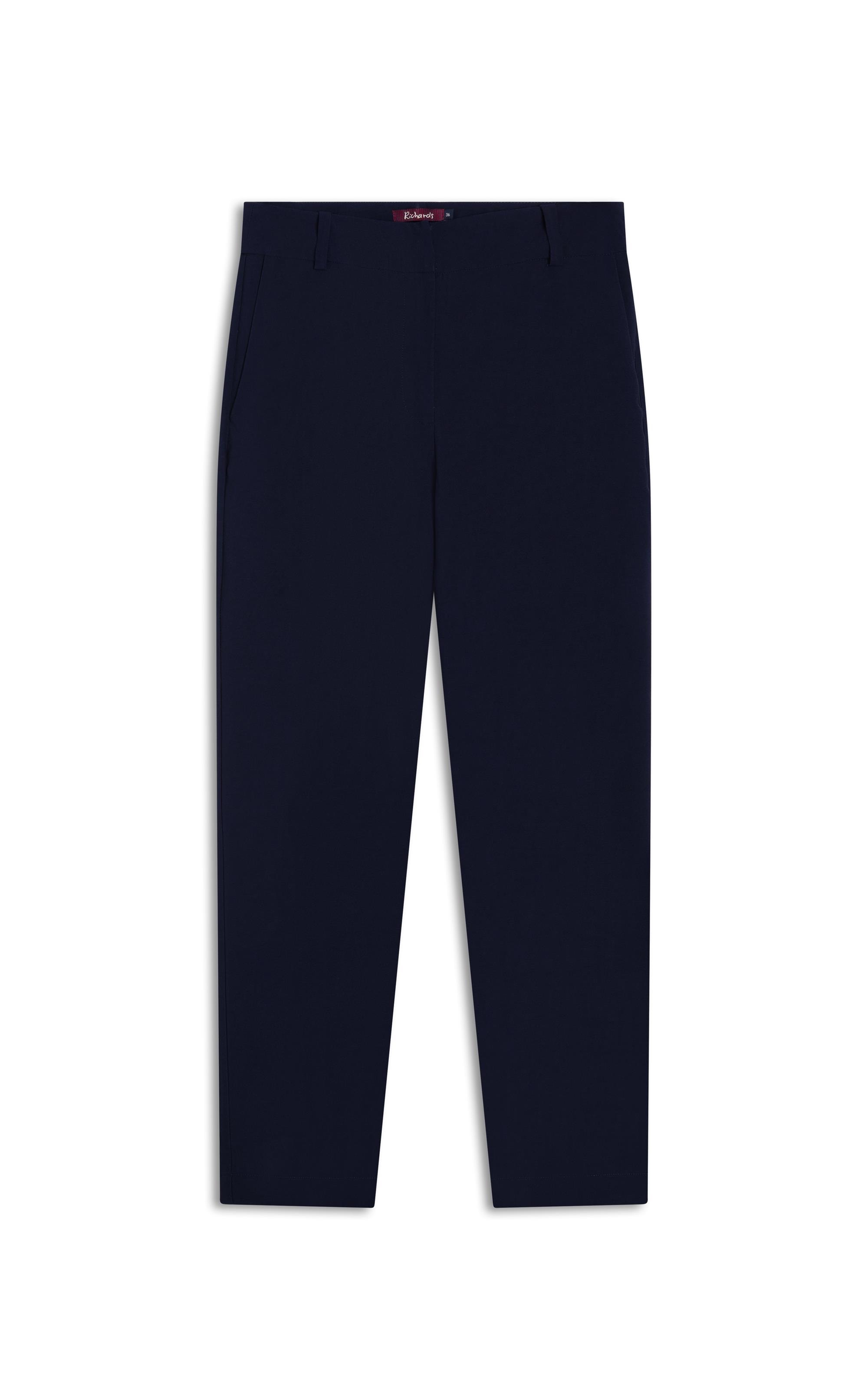 Calça Carrot Alfaiataria Marinho