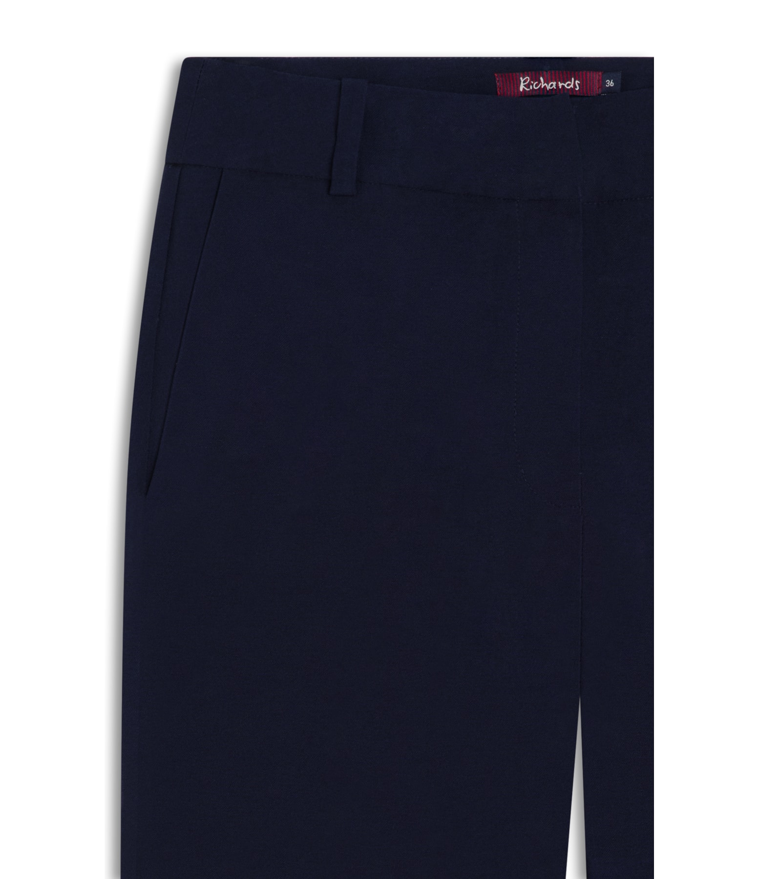 Calça Carrot Alfaiataria Marinho