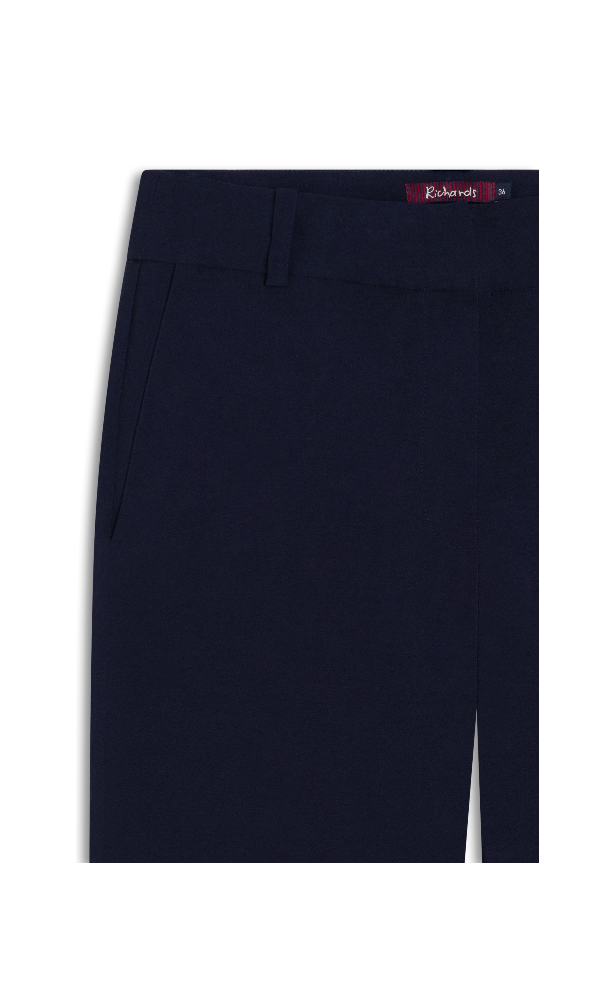 Calça Carrot Alfaiataria Marinho