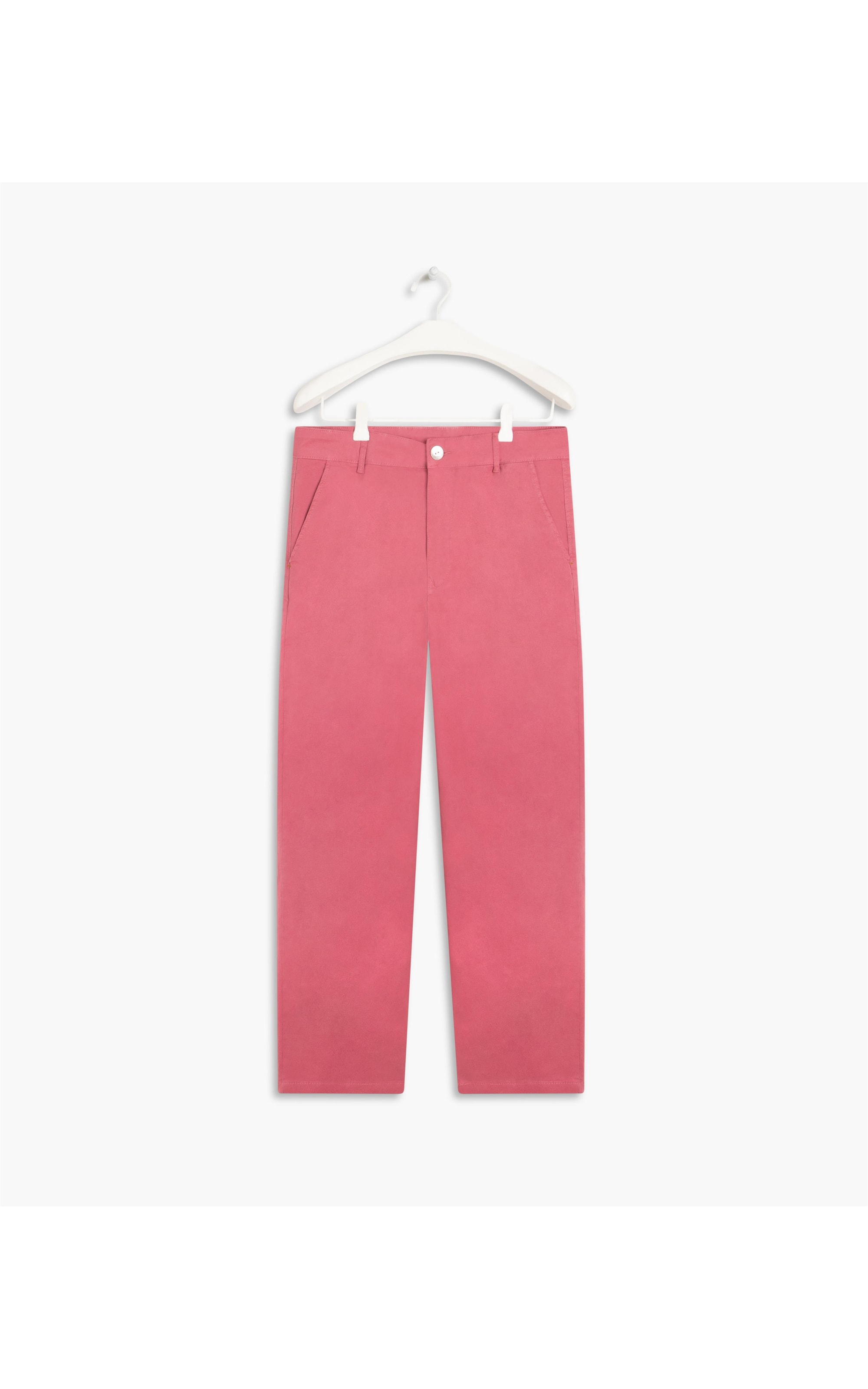 Calça Chino Baggy Max Power Rosa Velho
