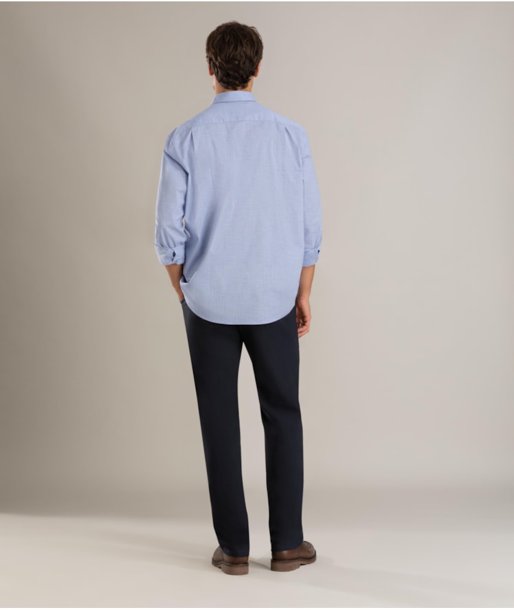 Calça Chino Bengaline Twill Dark Navy