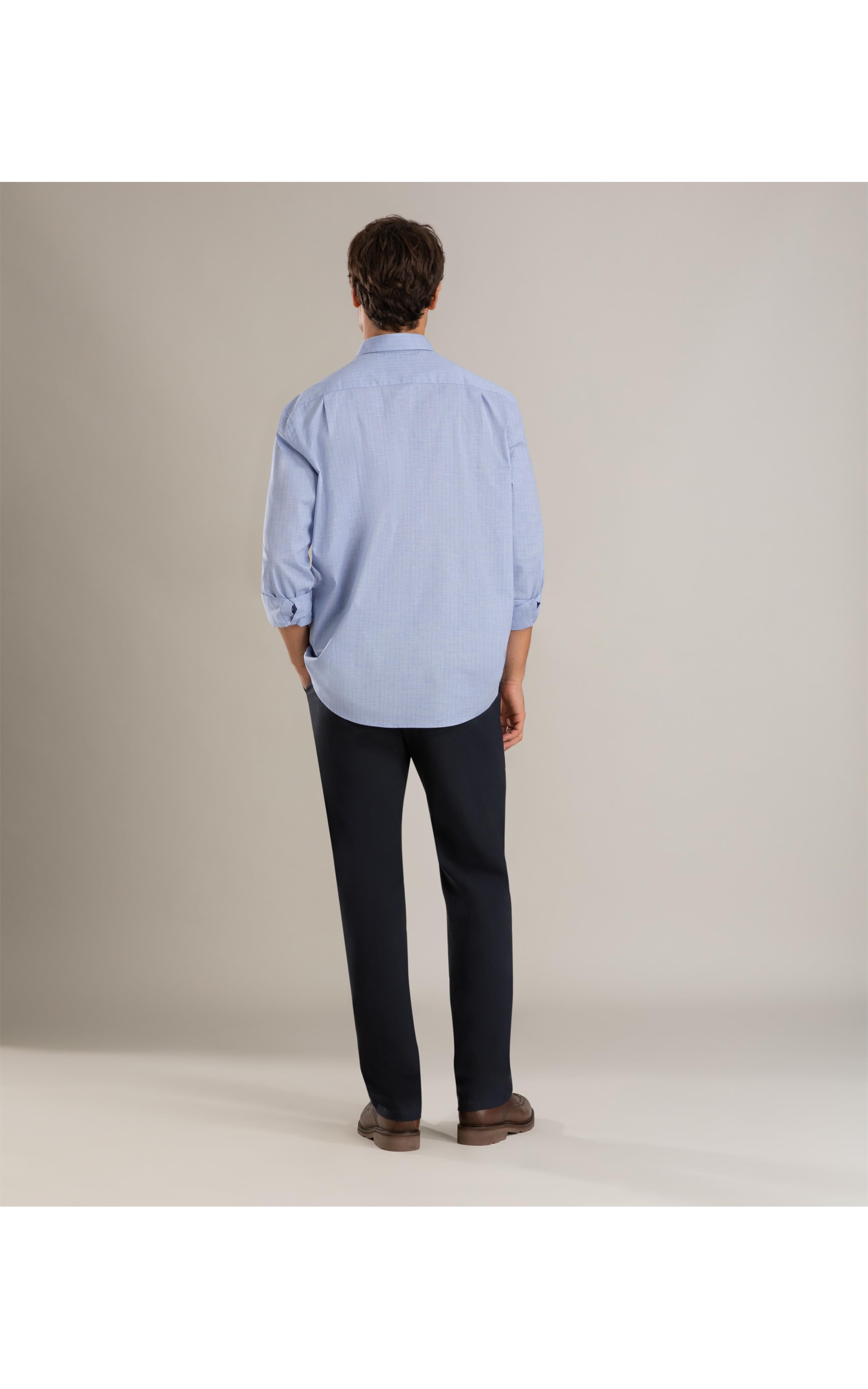 Calça Chino Bengaline Twill Dark Navy