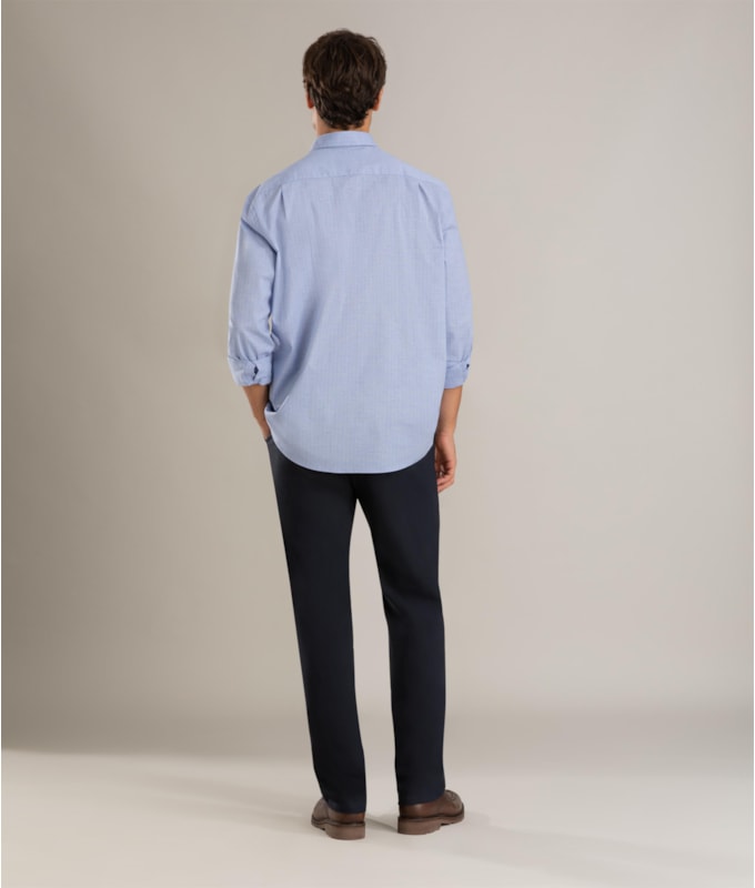 Calça Chino Bengaline Twill Dark Navy