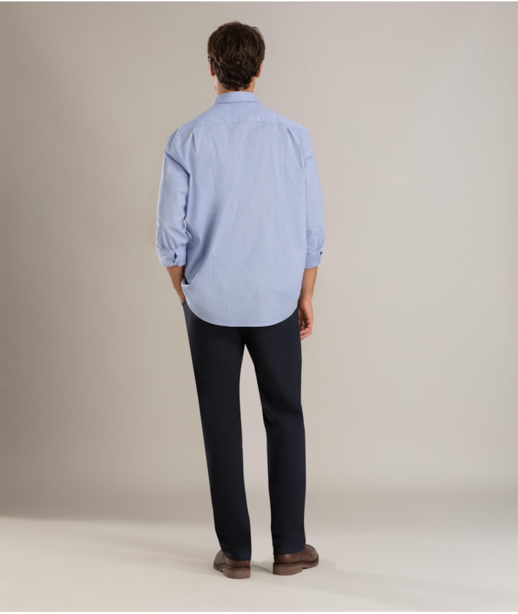 Calça Chino Bengaline Twill Dark Navy