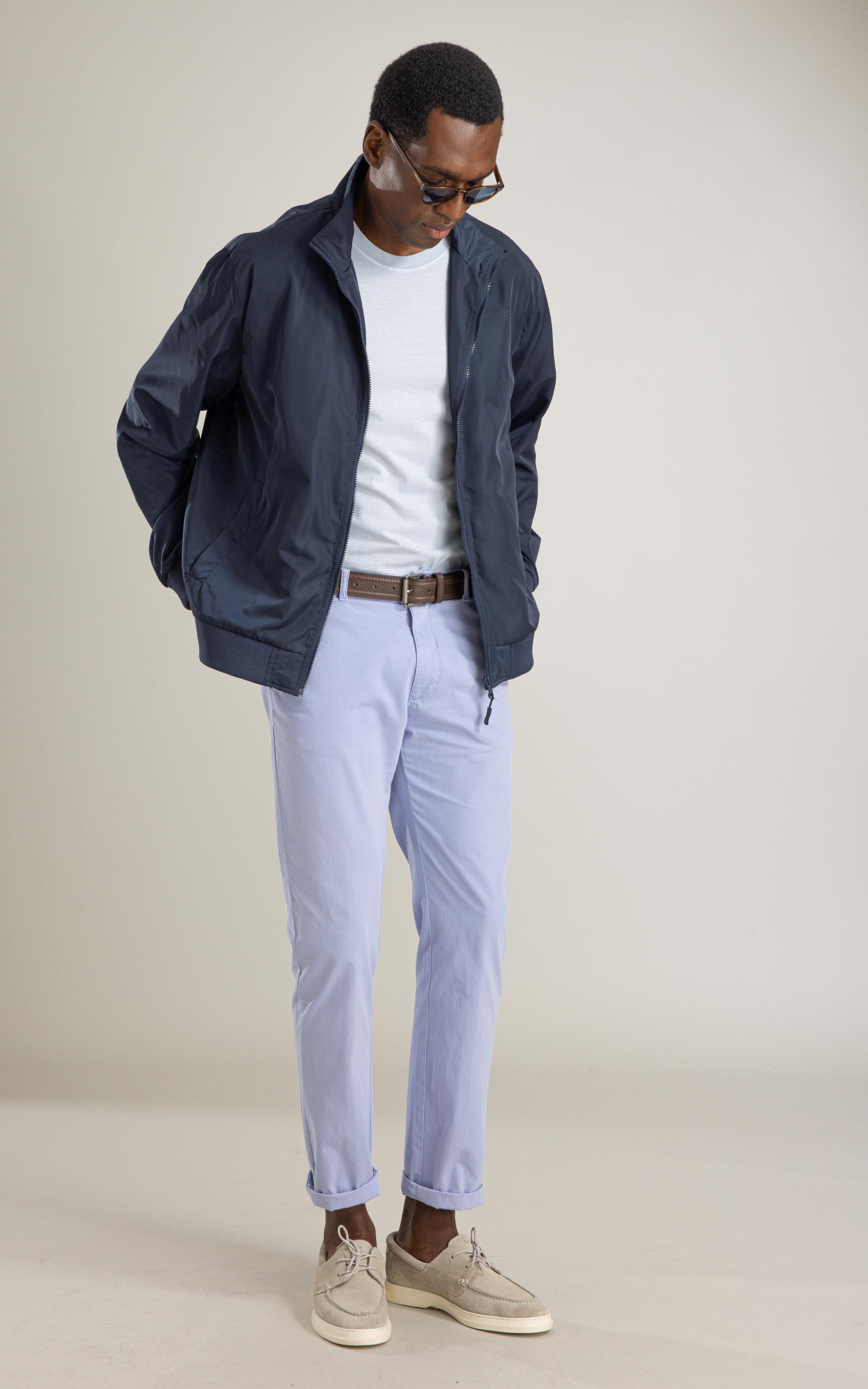 Calca Chino Bolt Azul Seco