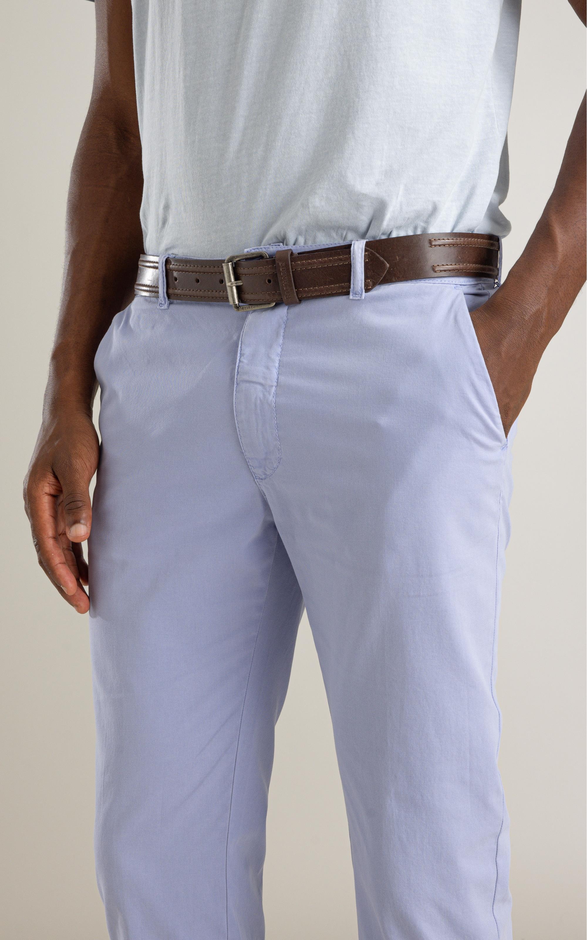 Calca Chino Bolt Azul Seco