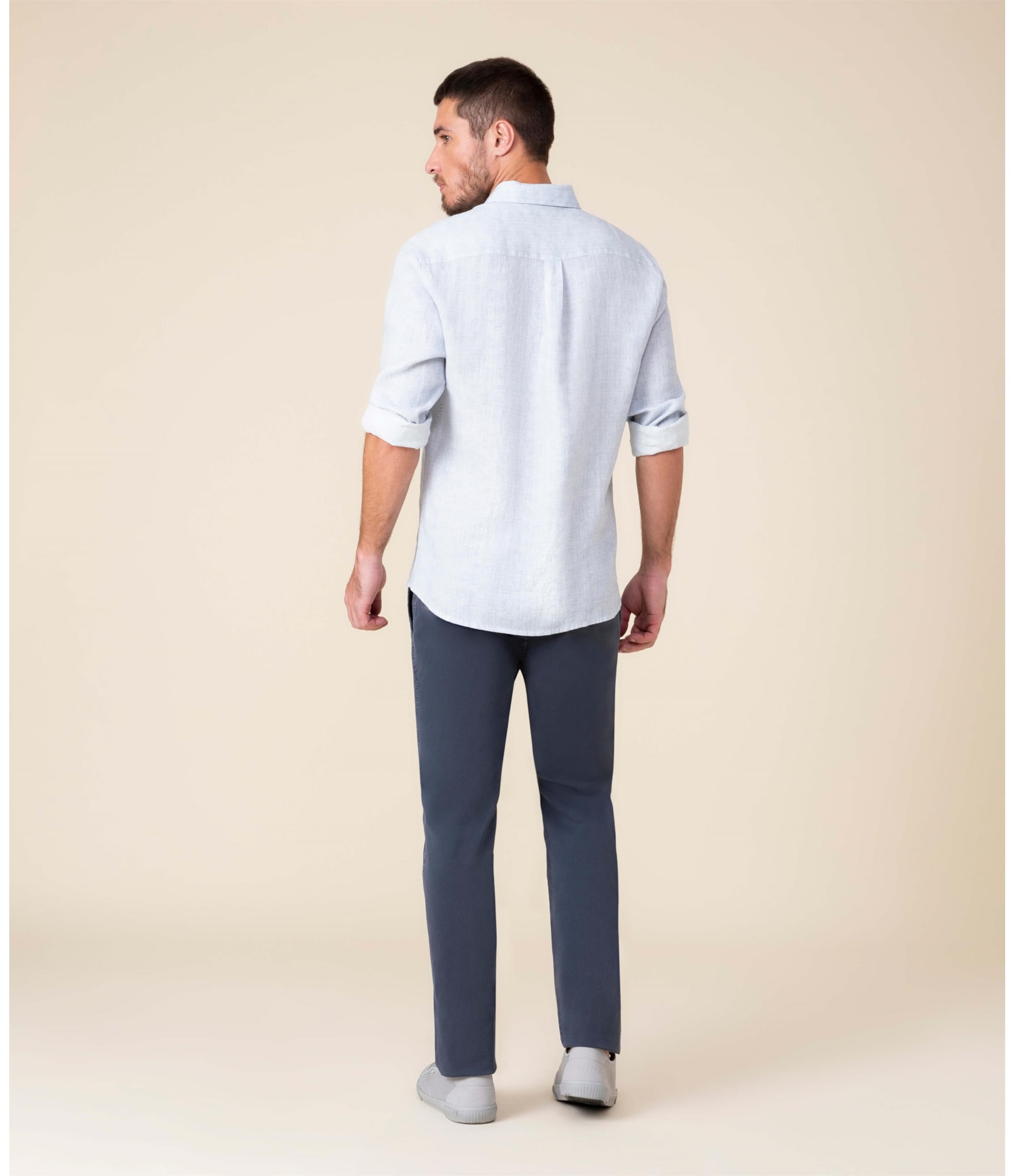 Calça Chino Canvas Marinho