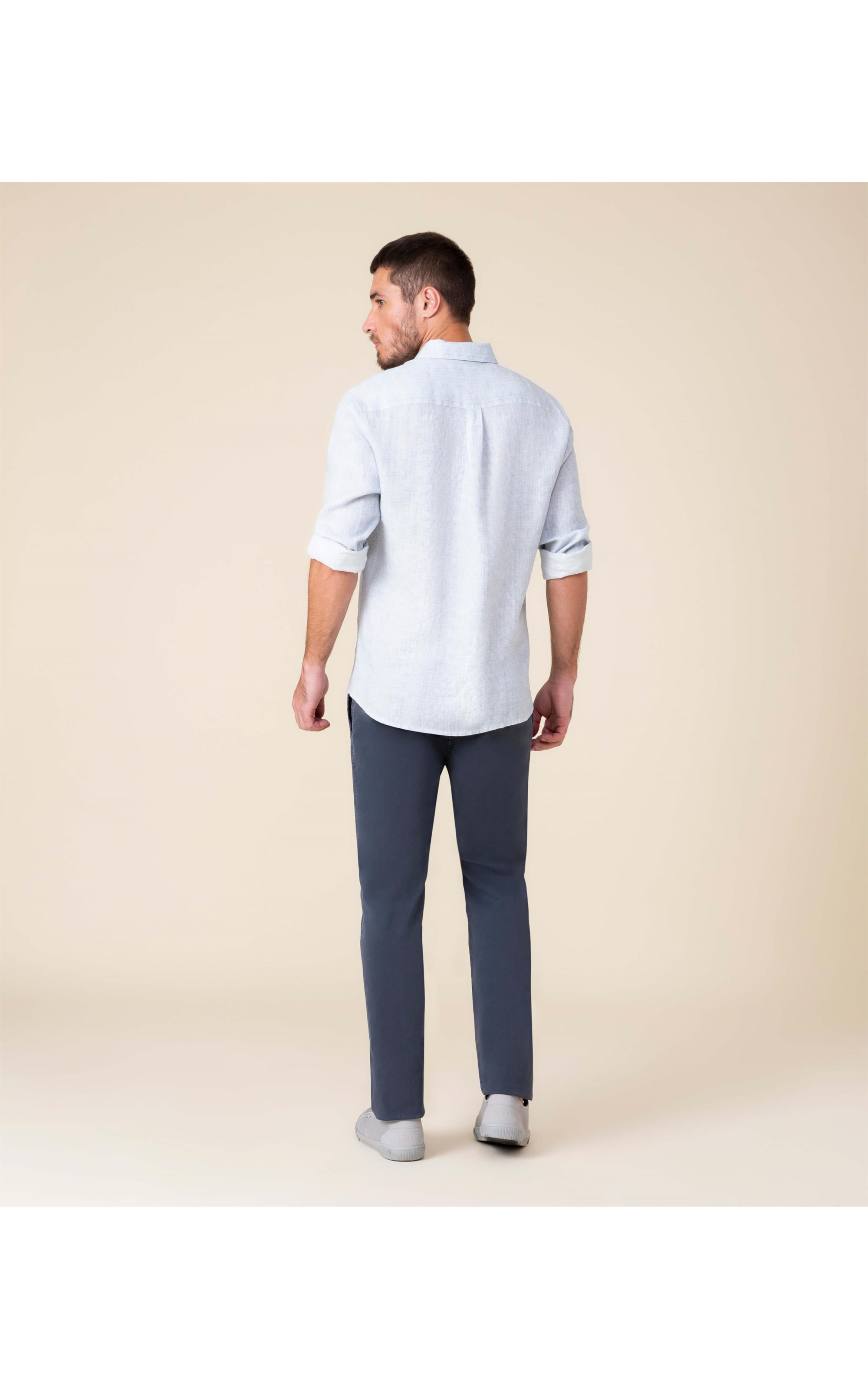 Calça Chino Canvas Marinho