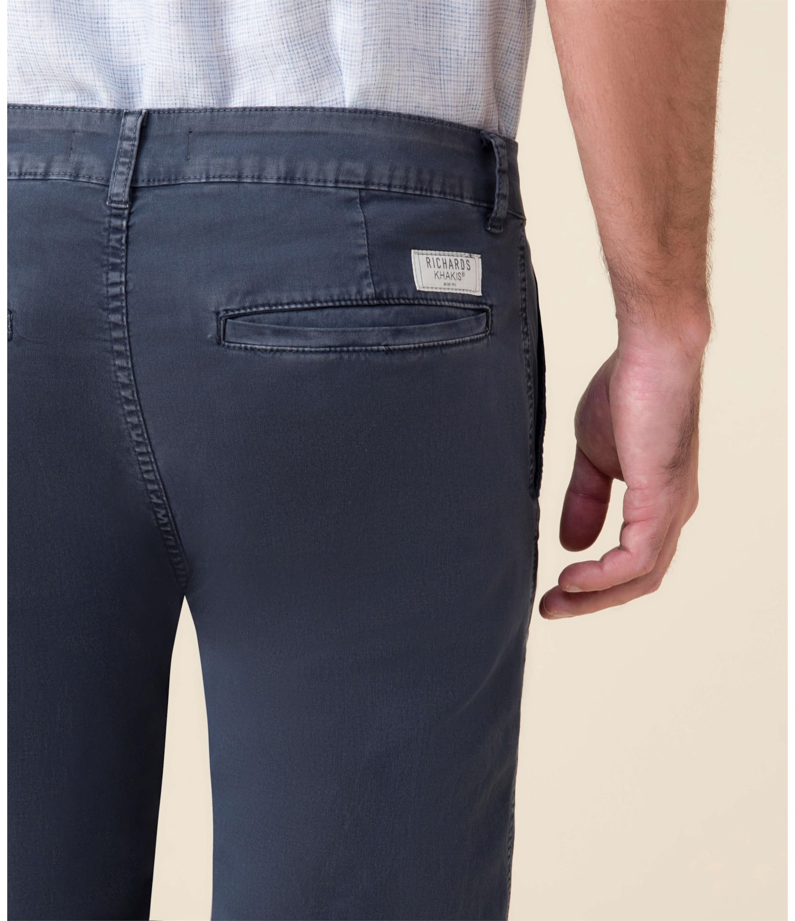 Calça Chino Canvas Marinho