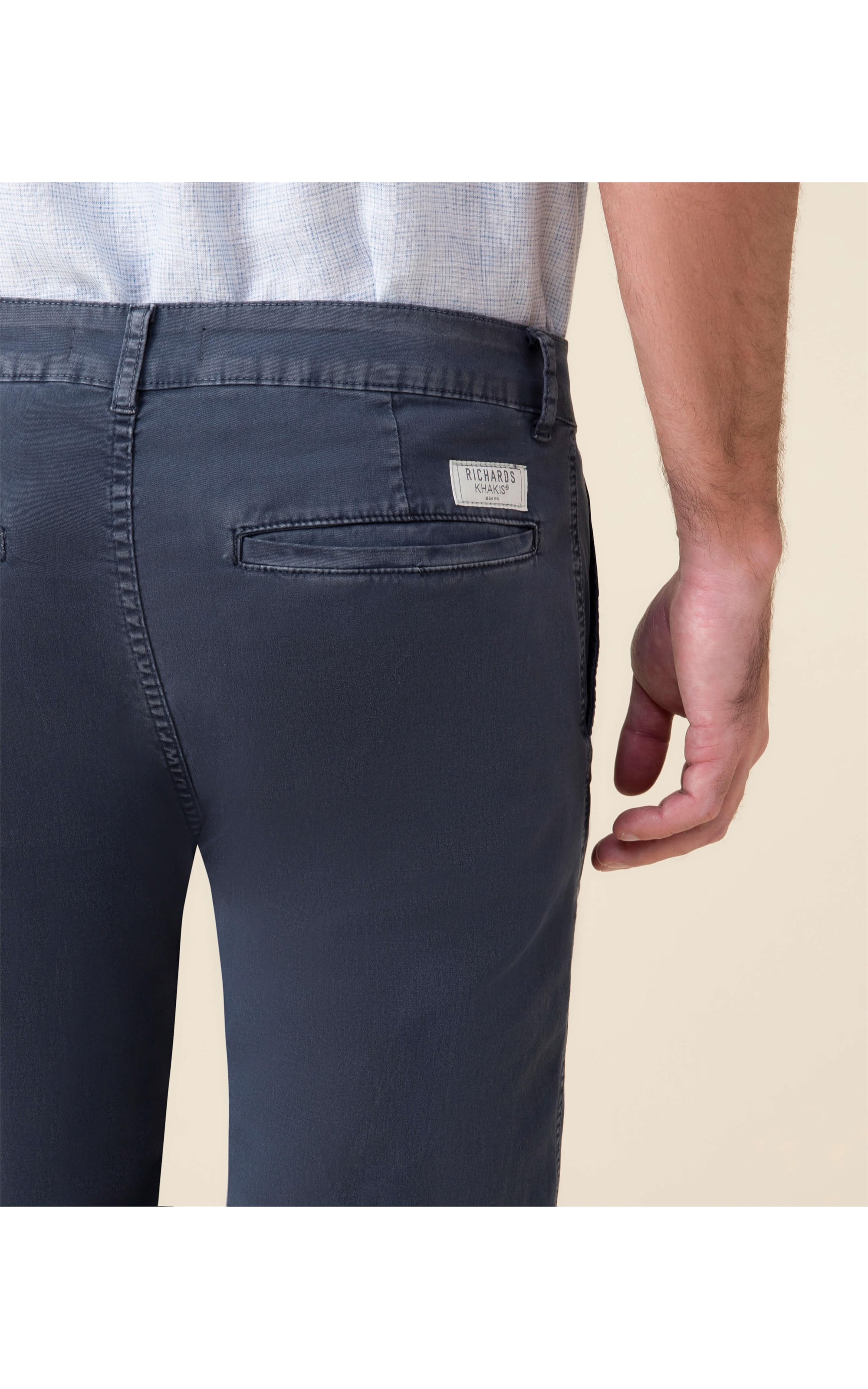 Calça Chino Canvas Marinho