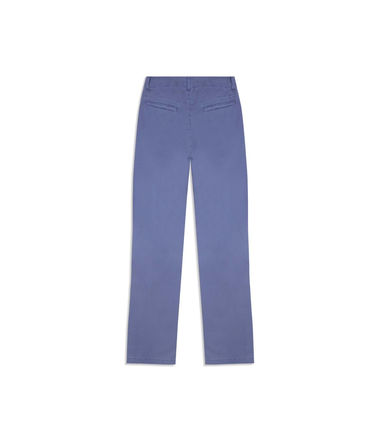 Calça Chino Canvas Reta Azul Pervante