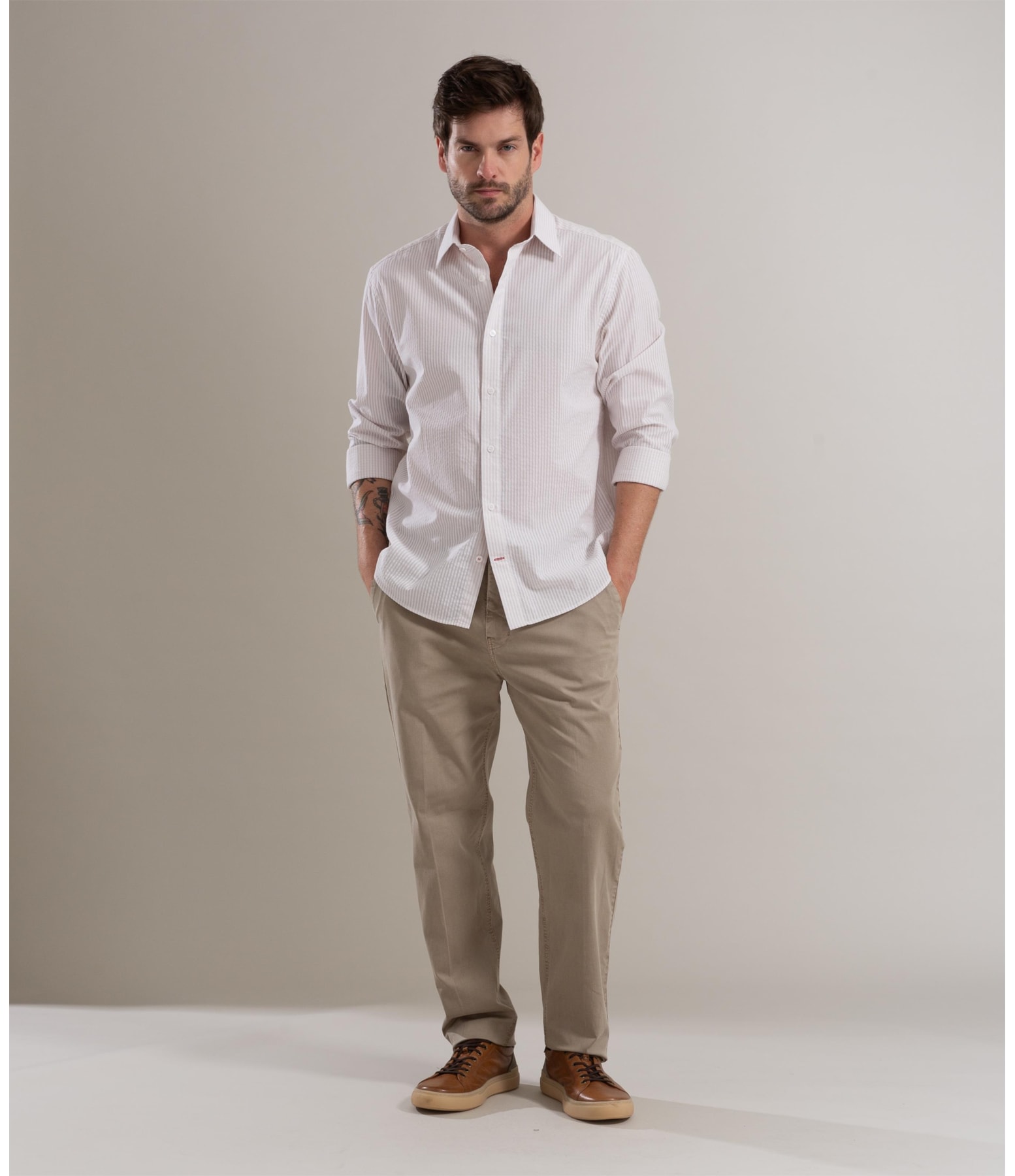Calça Chino Canvas Trap Husk
