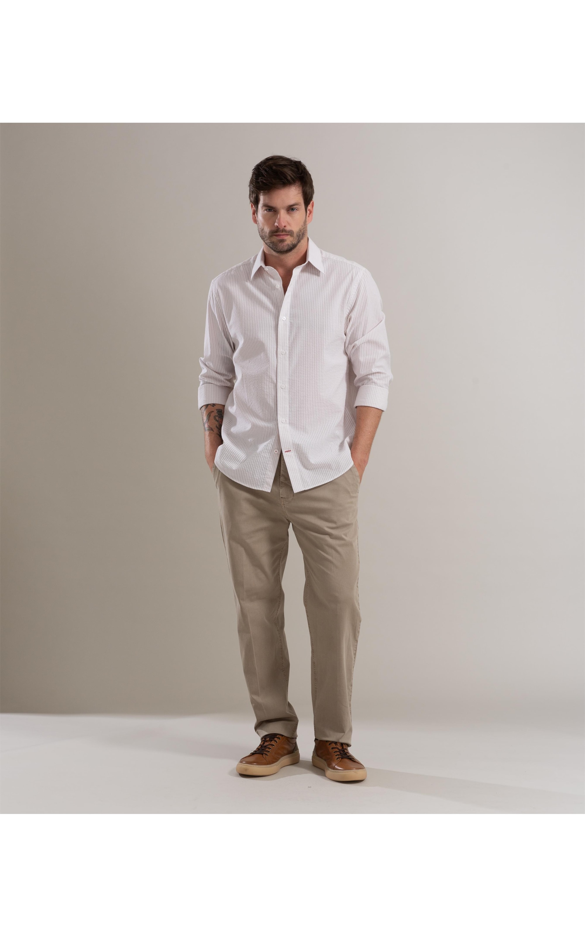 Calça Chino Canvas Trap Husk