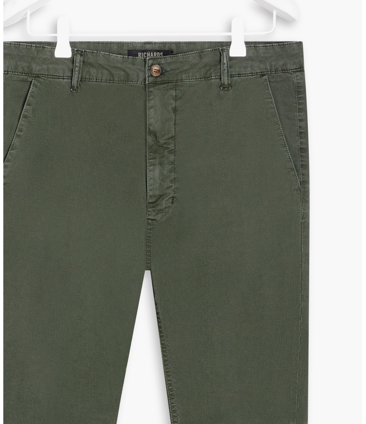 Calça Chino Canvas Verde Militar