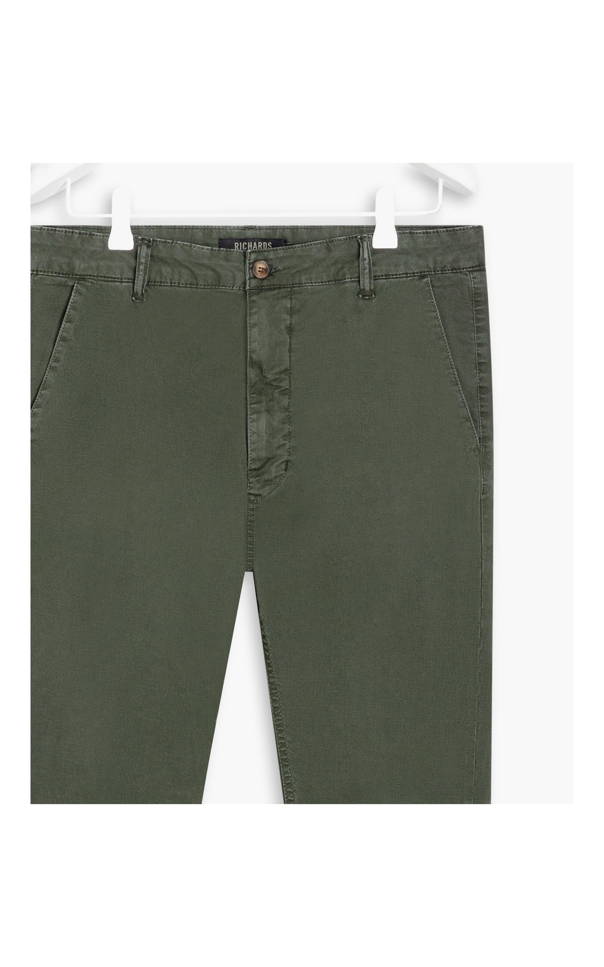 Calça Chino Canvas Verde Militar