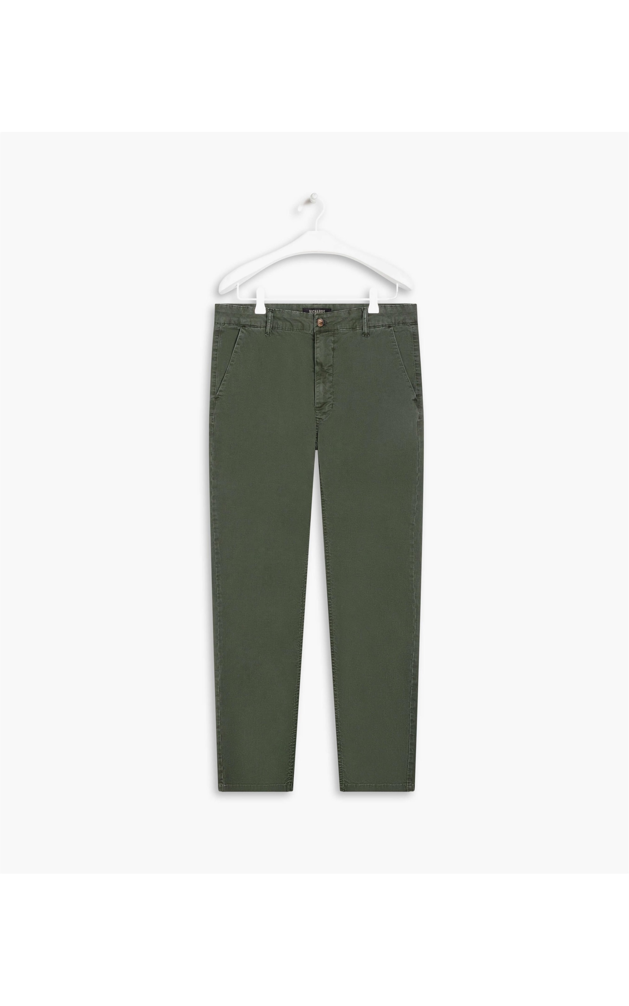Calça Chino Canvas Verde Militar