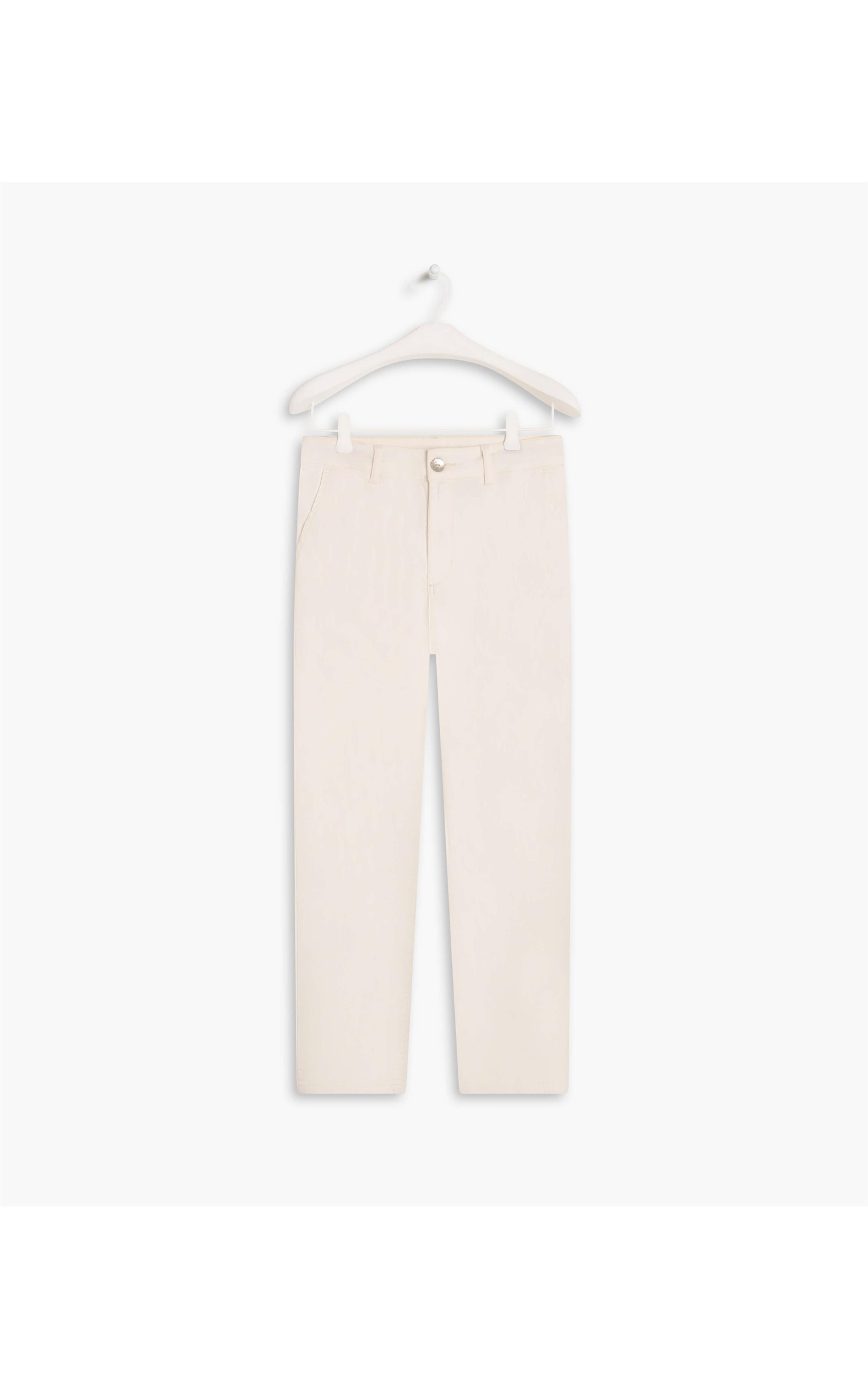 Calça Chino Carrot Jogging Off White