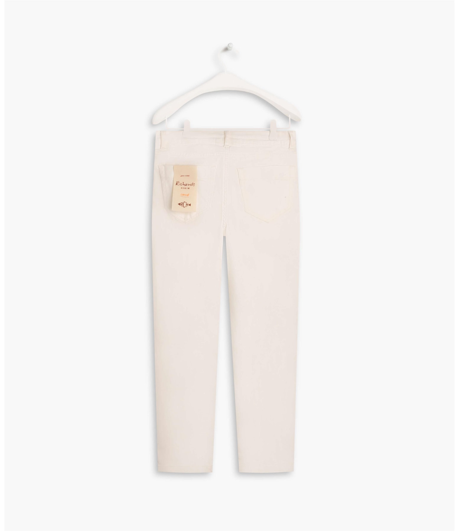 Calça Chino Carrot Jogging Off White