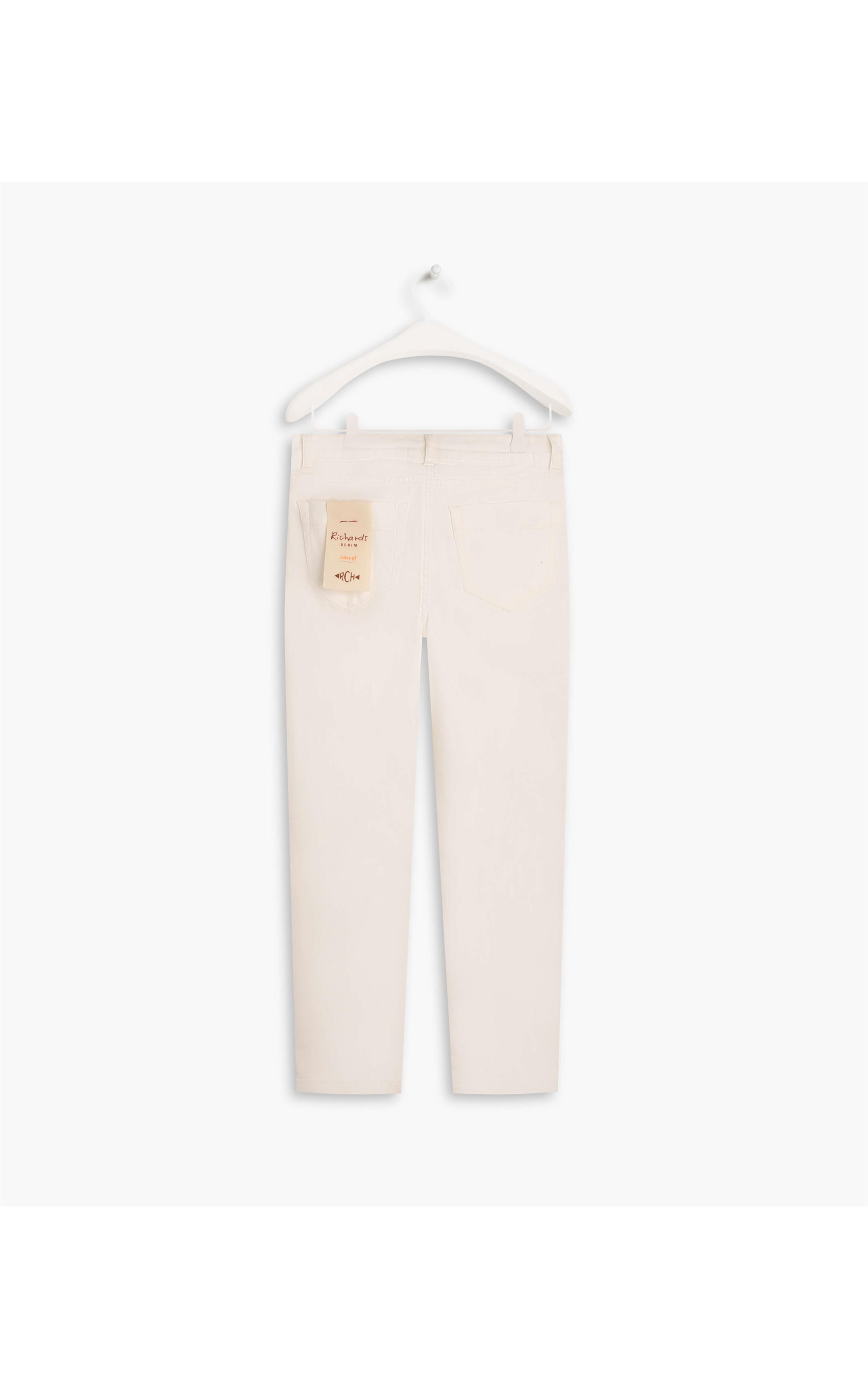 Calça Chino Carrot Jogging Off White