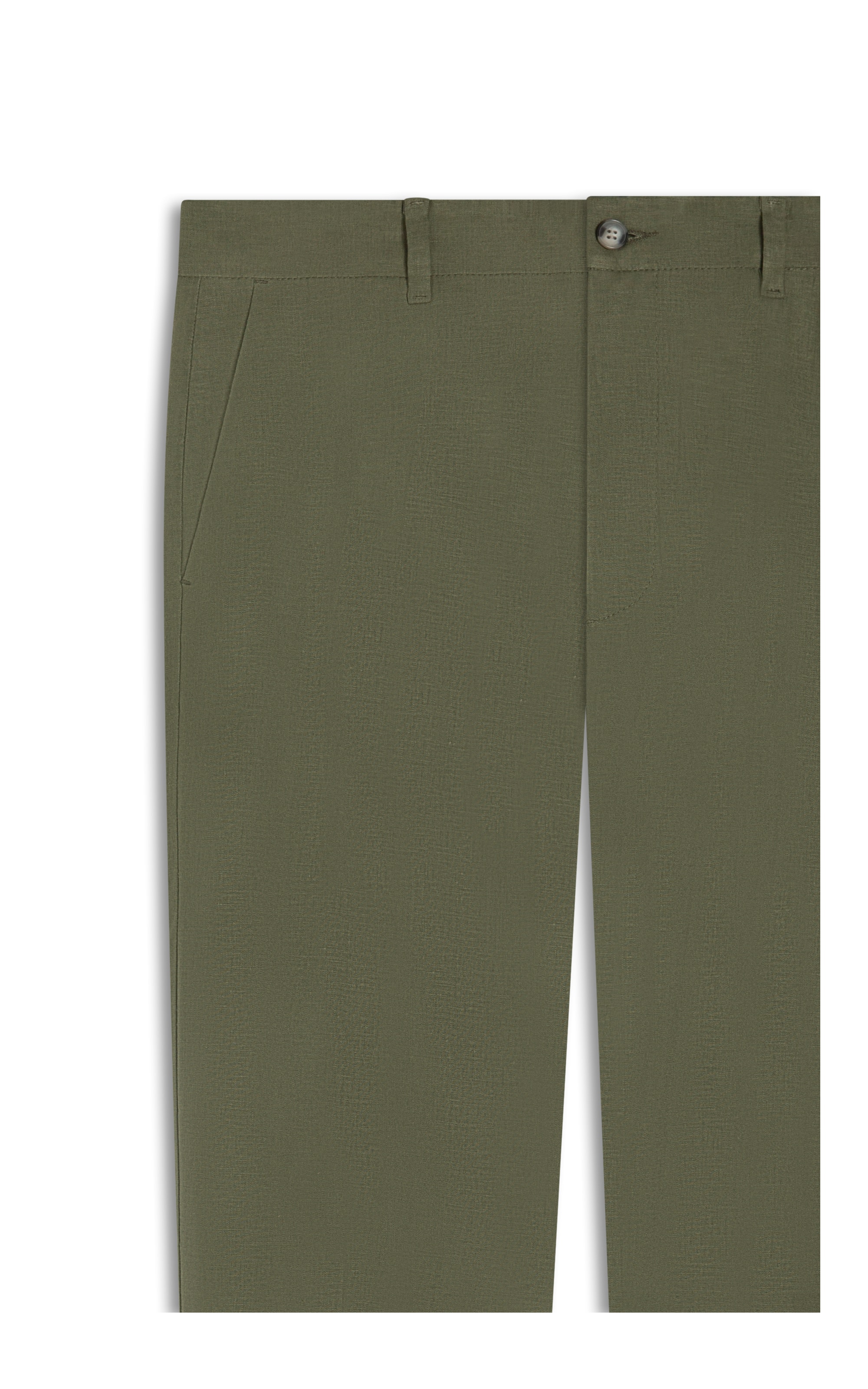 Calca Chino Classic Elegance Span Verde Militar
