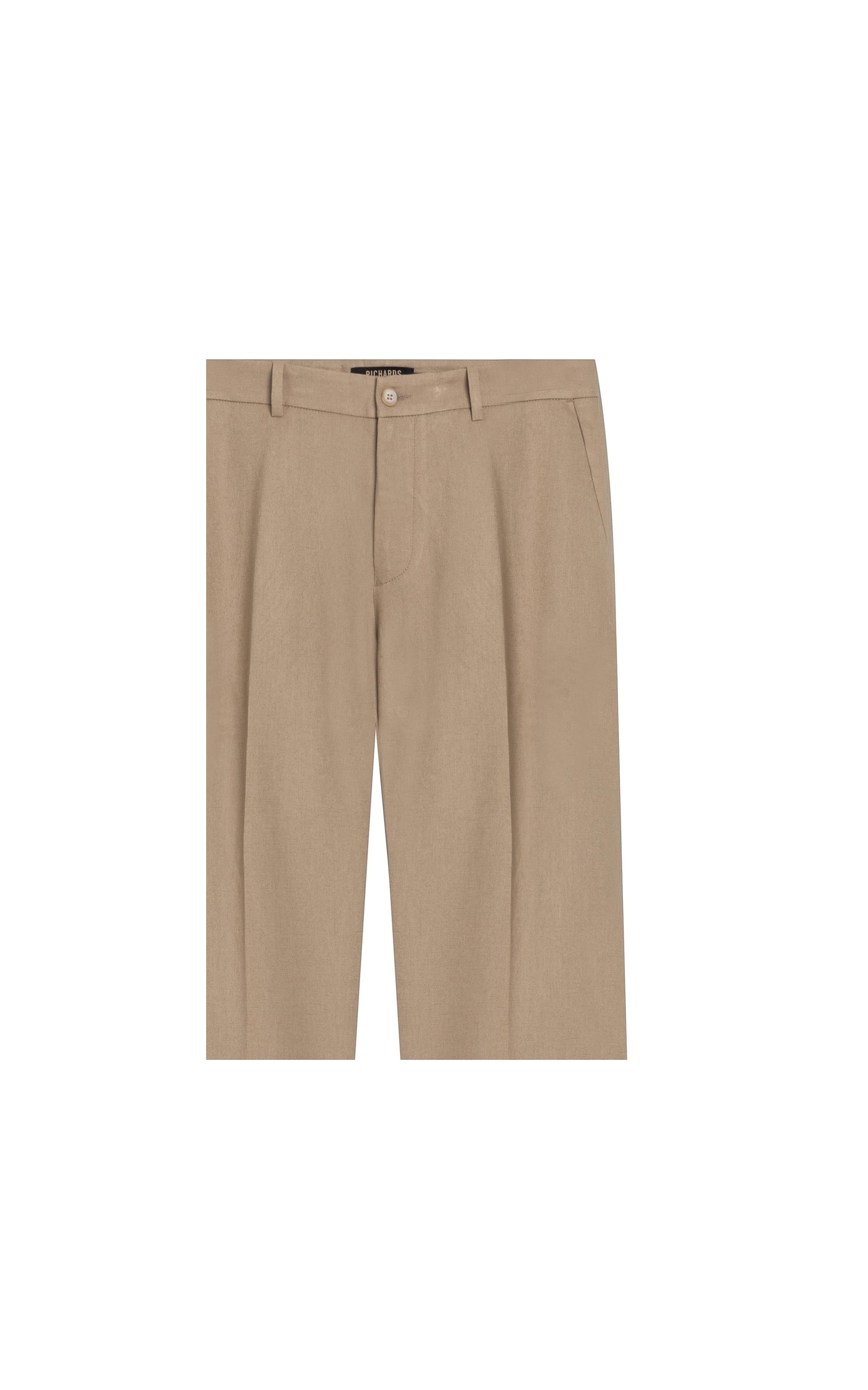 Calca Chino Classic Linho Blend Caqui