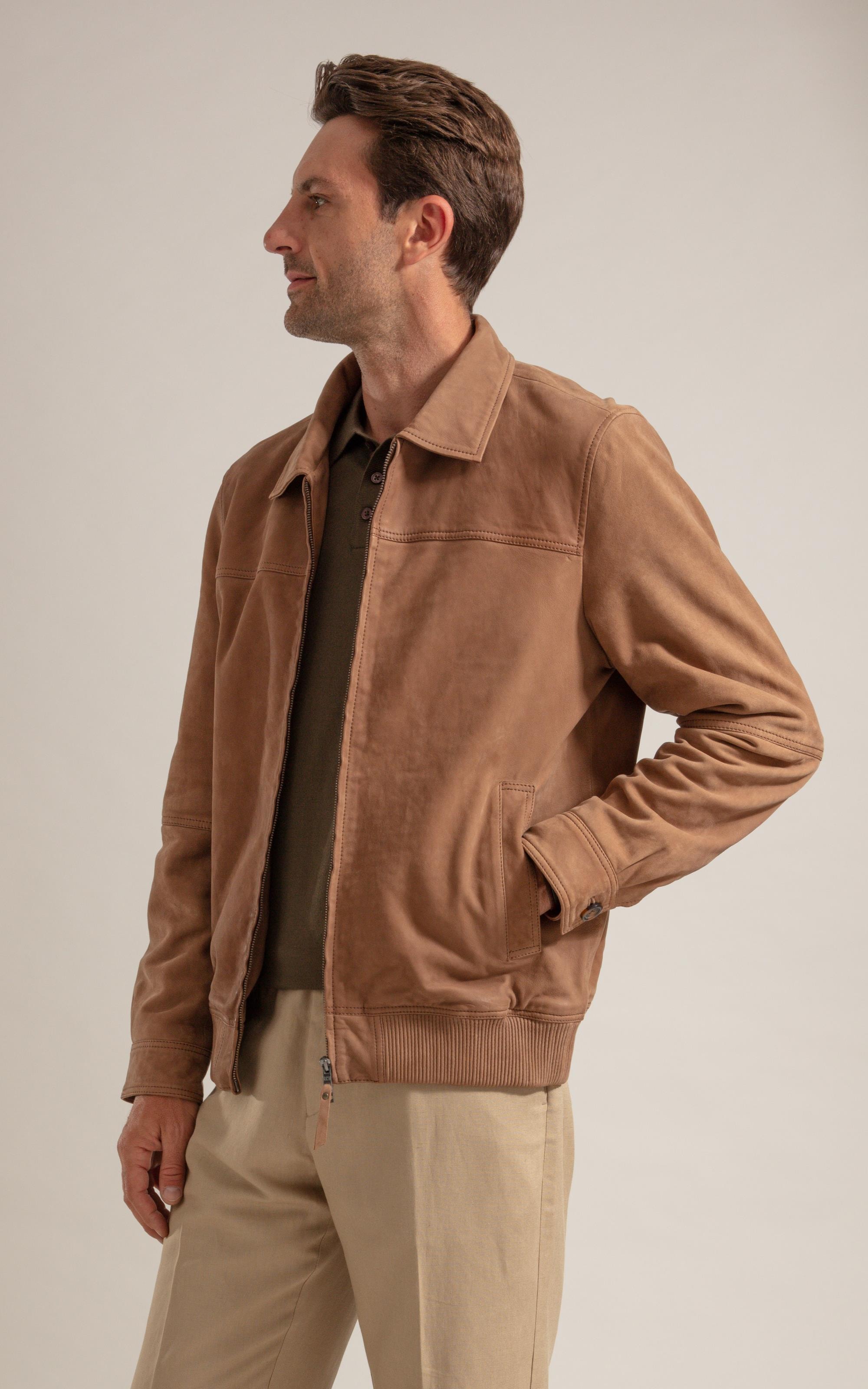 Calca Chino Classic Linho Blend Caqui