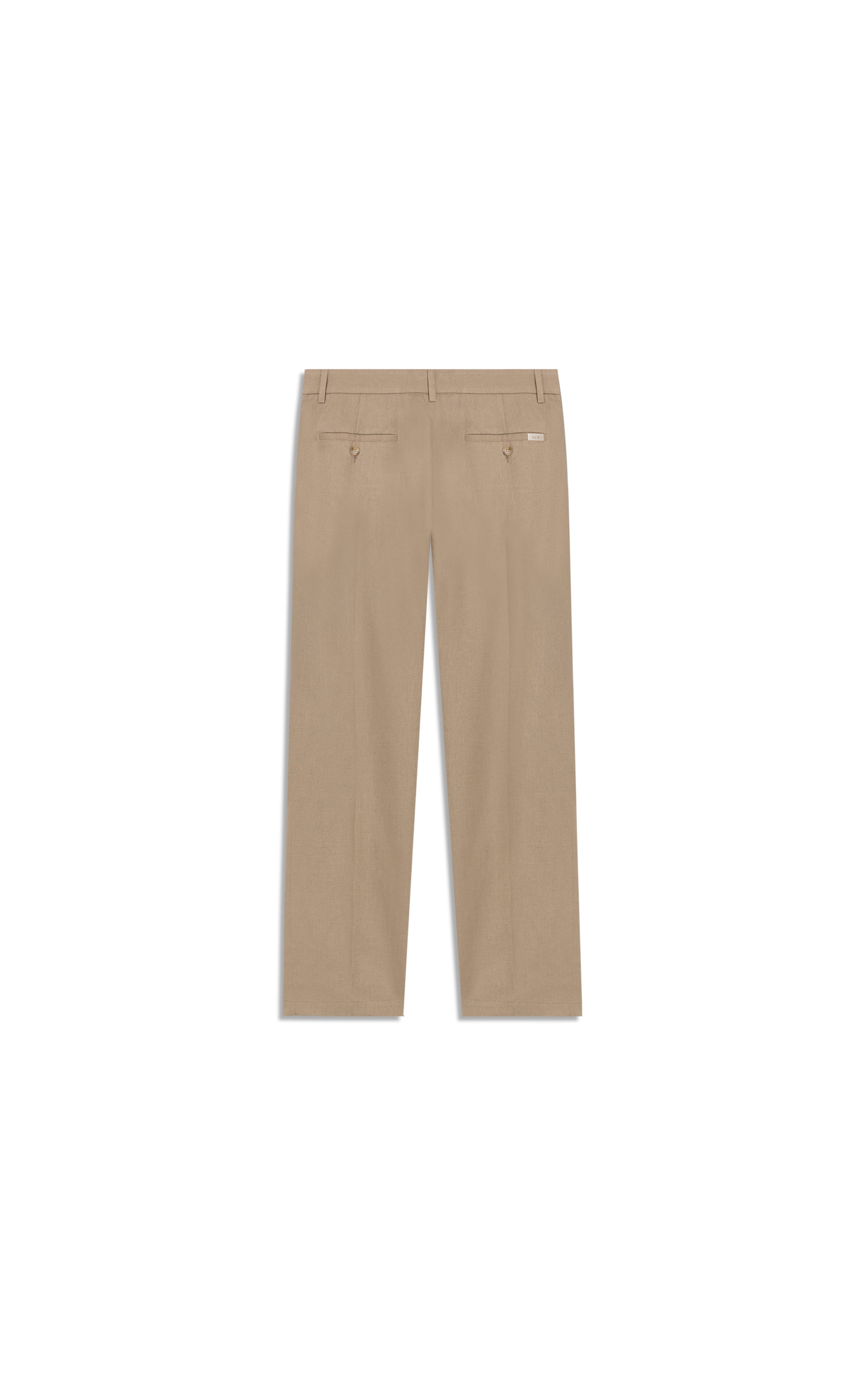 Calca Chino Classic Linho Blend Caqui