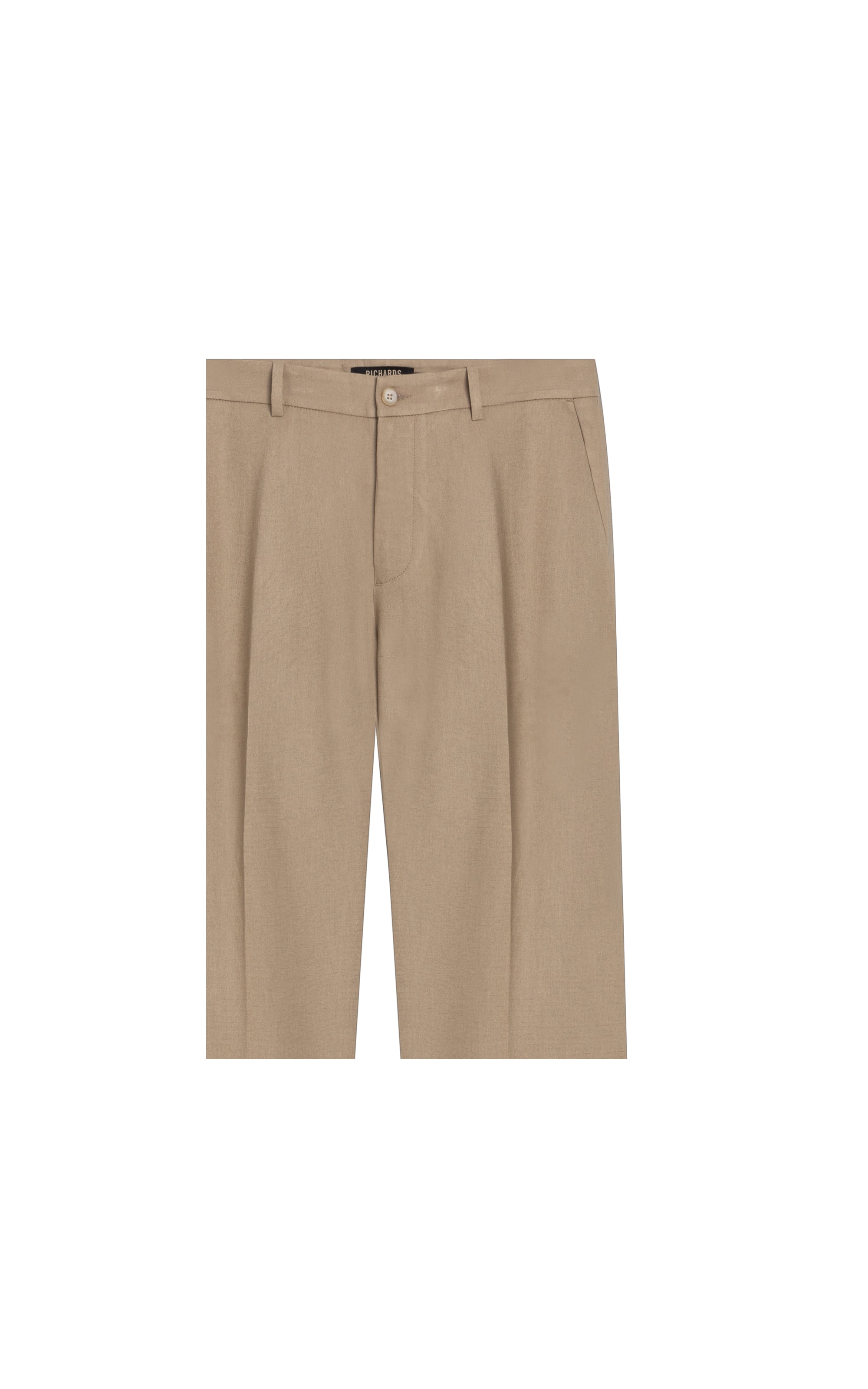 Calca Chino Classic Linho Blend Caqui