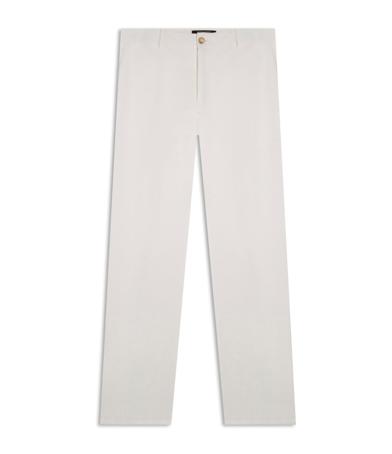 Calça Chino Classic Puro Linho Off White