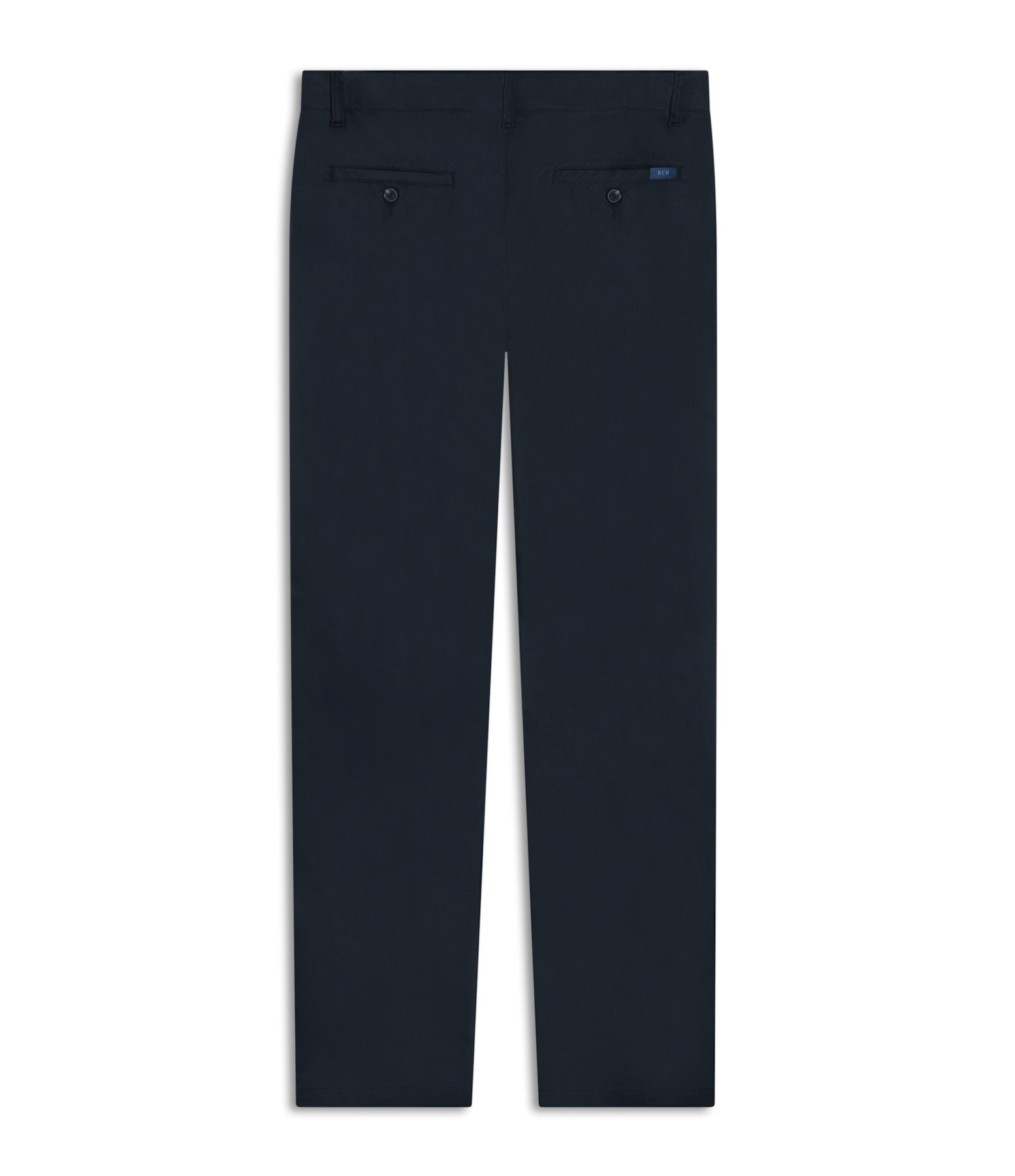 Calca Chino Color Satin Tradicional Dark Navy