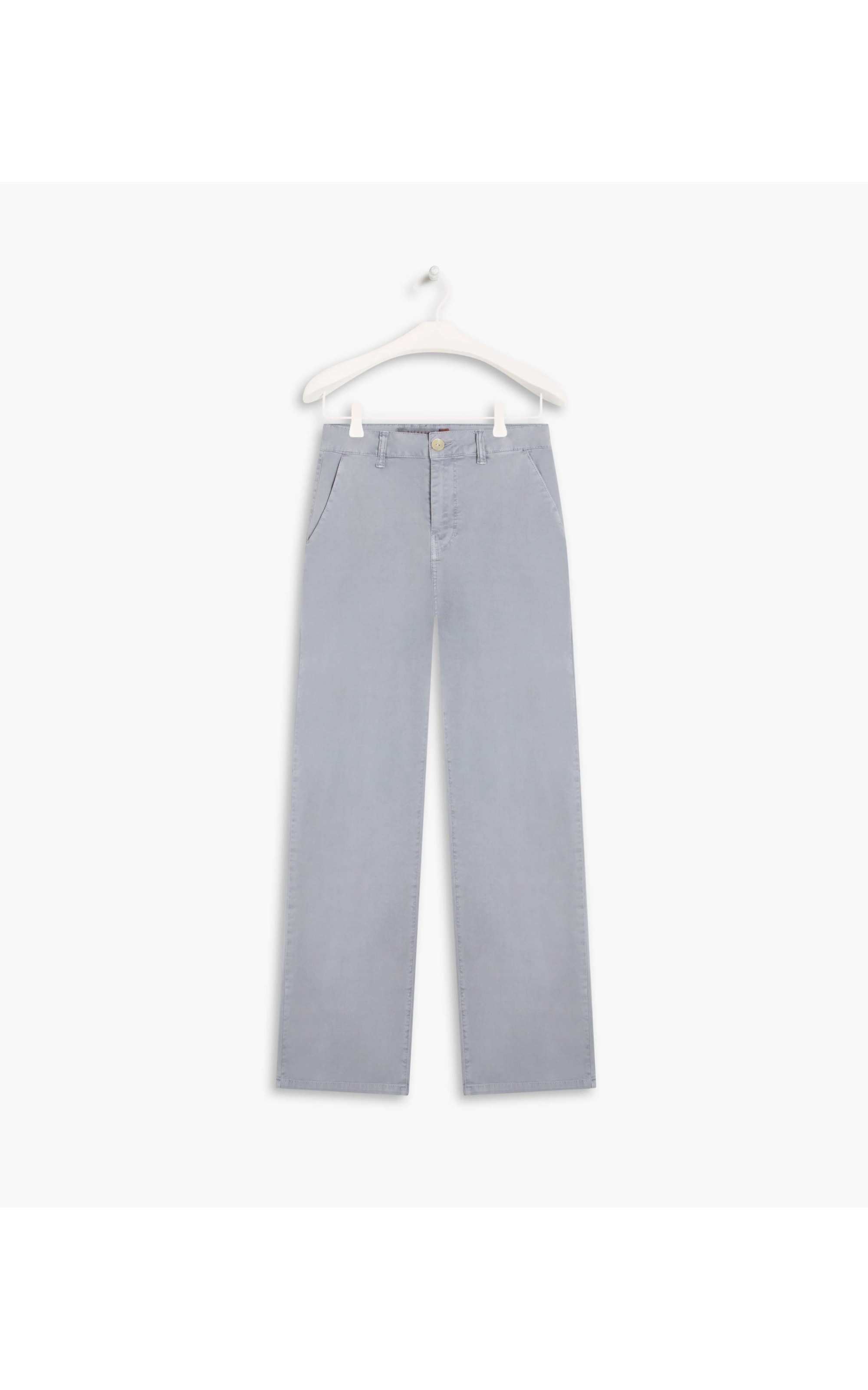 Calça Chino Color Twill Power London Lavanda