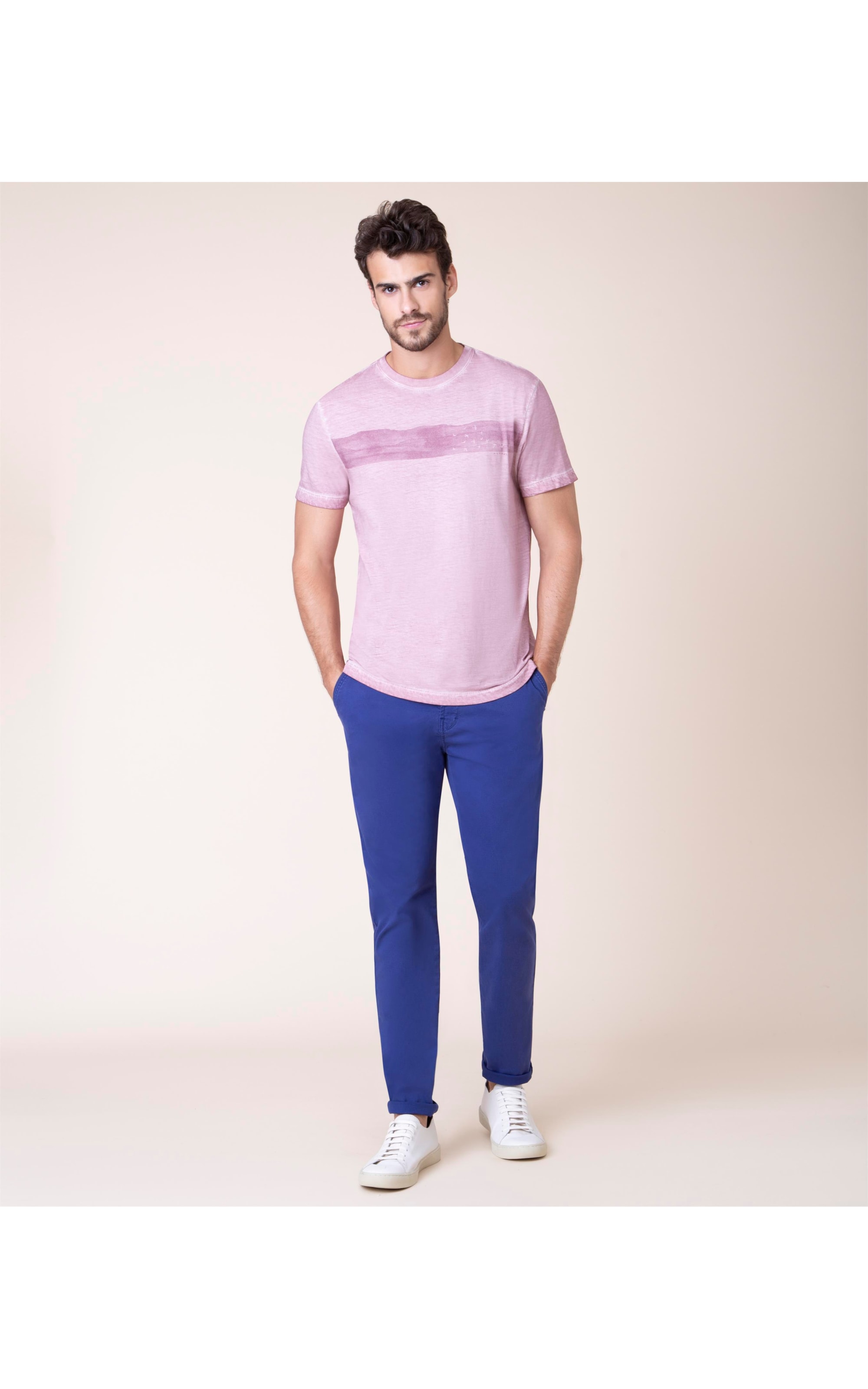 Calça Chino Color Twill Power Old Purple
