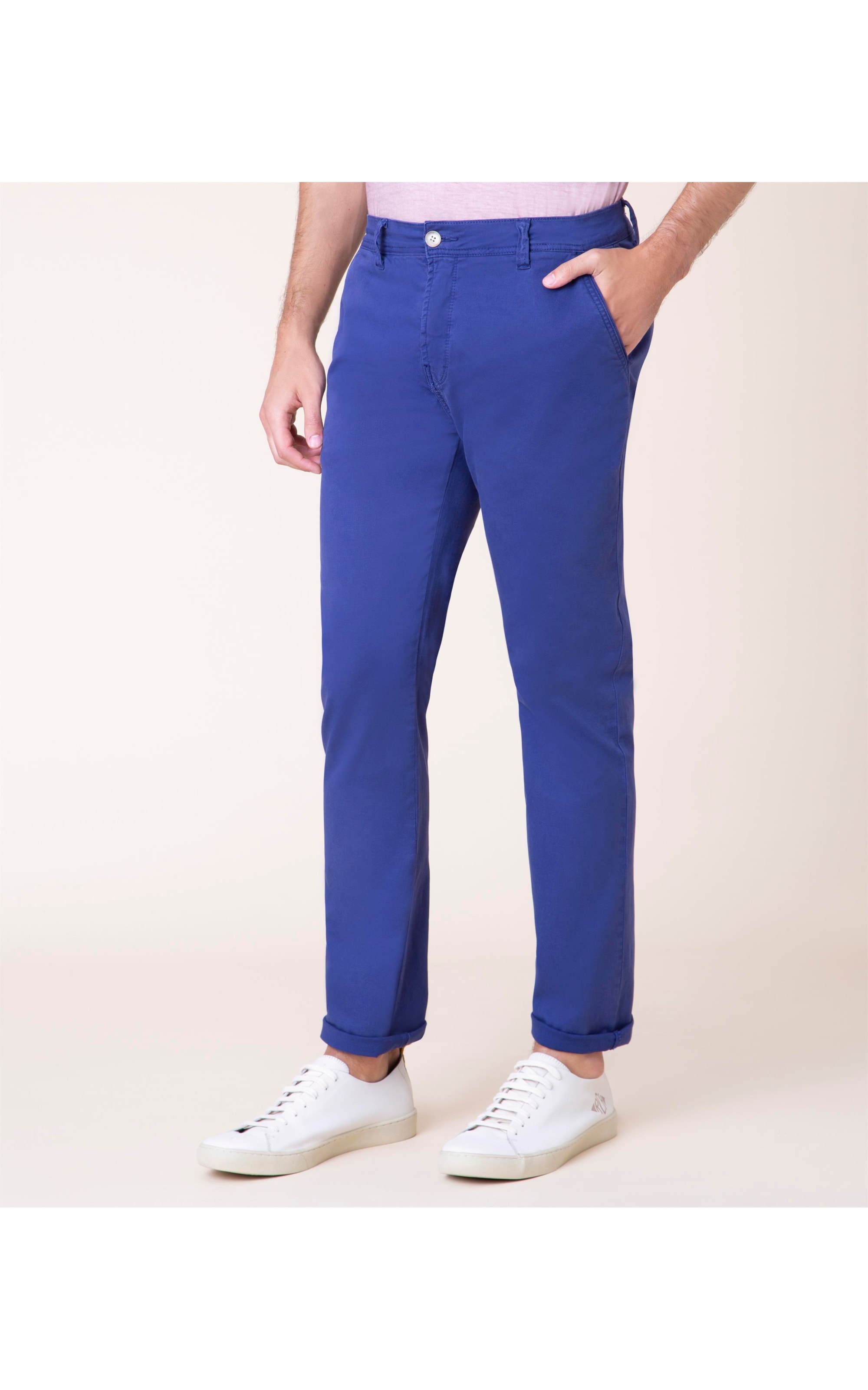 Calça Chino Color Twill Power Old Purple