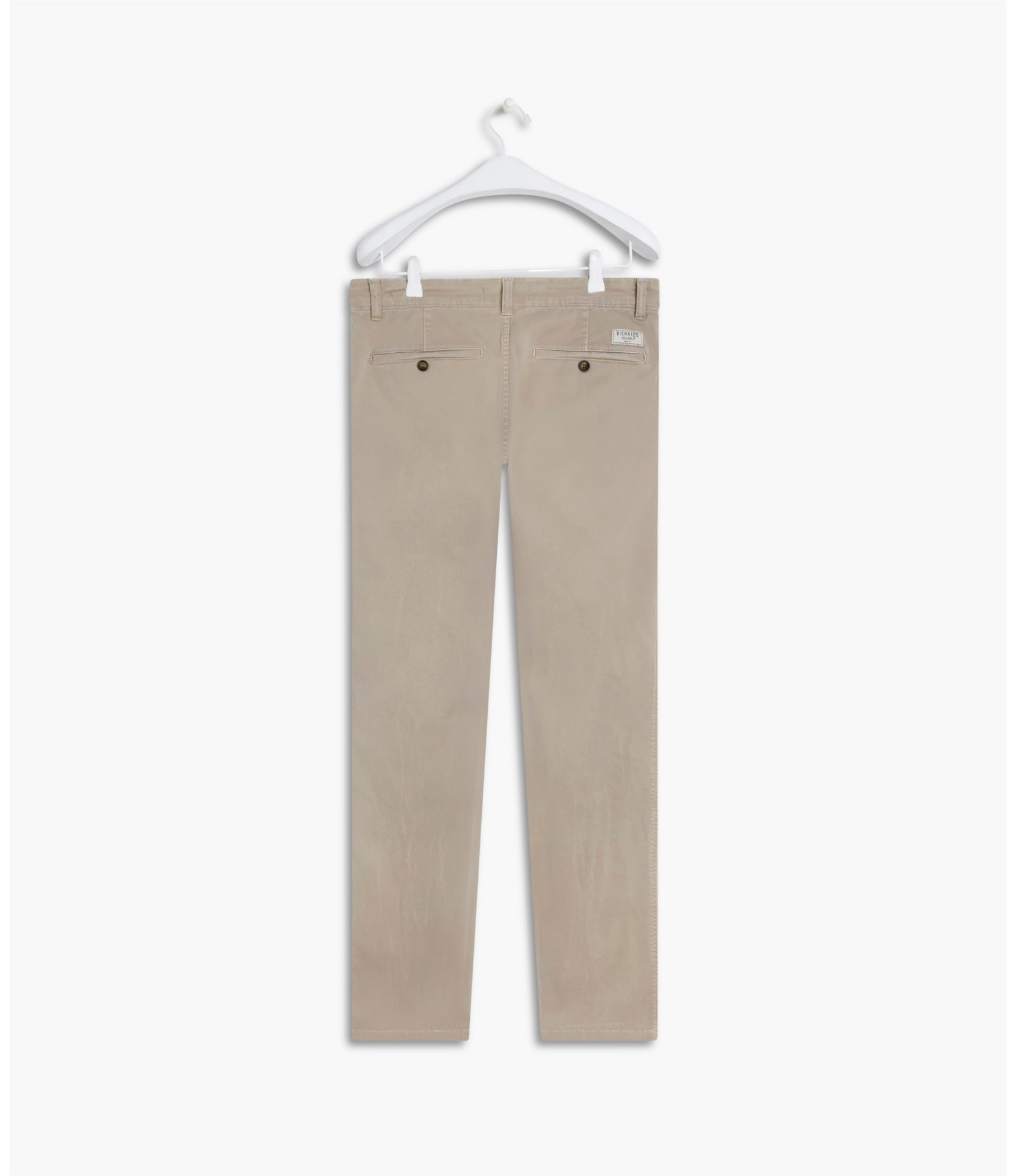 Calça Chino Color x Fit Cinza Medio