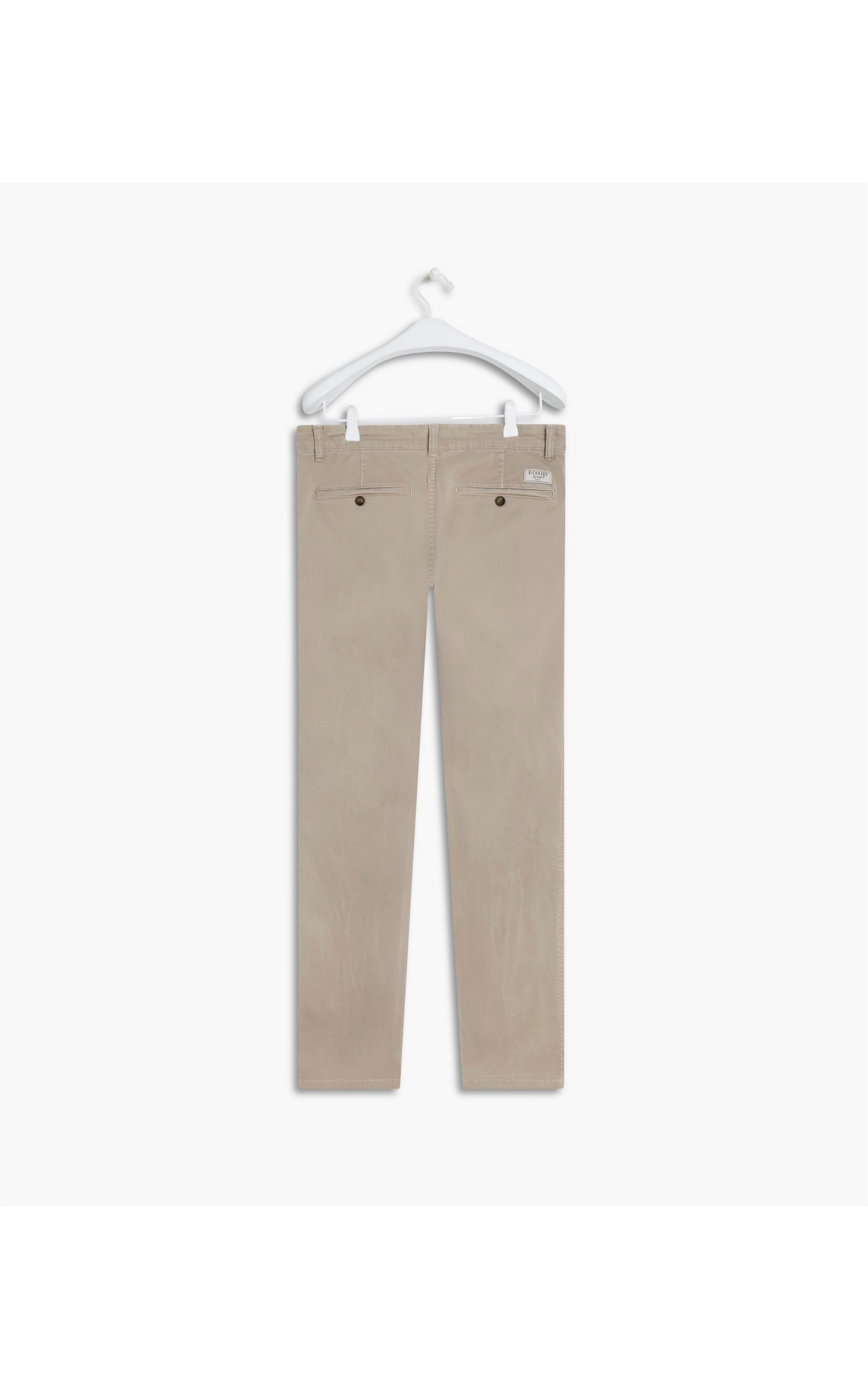 Calça Chino Color x Fit Cinza Medio