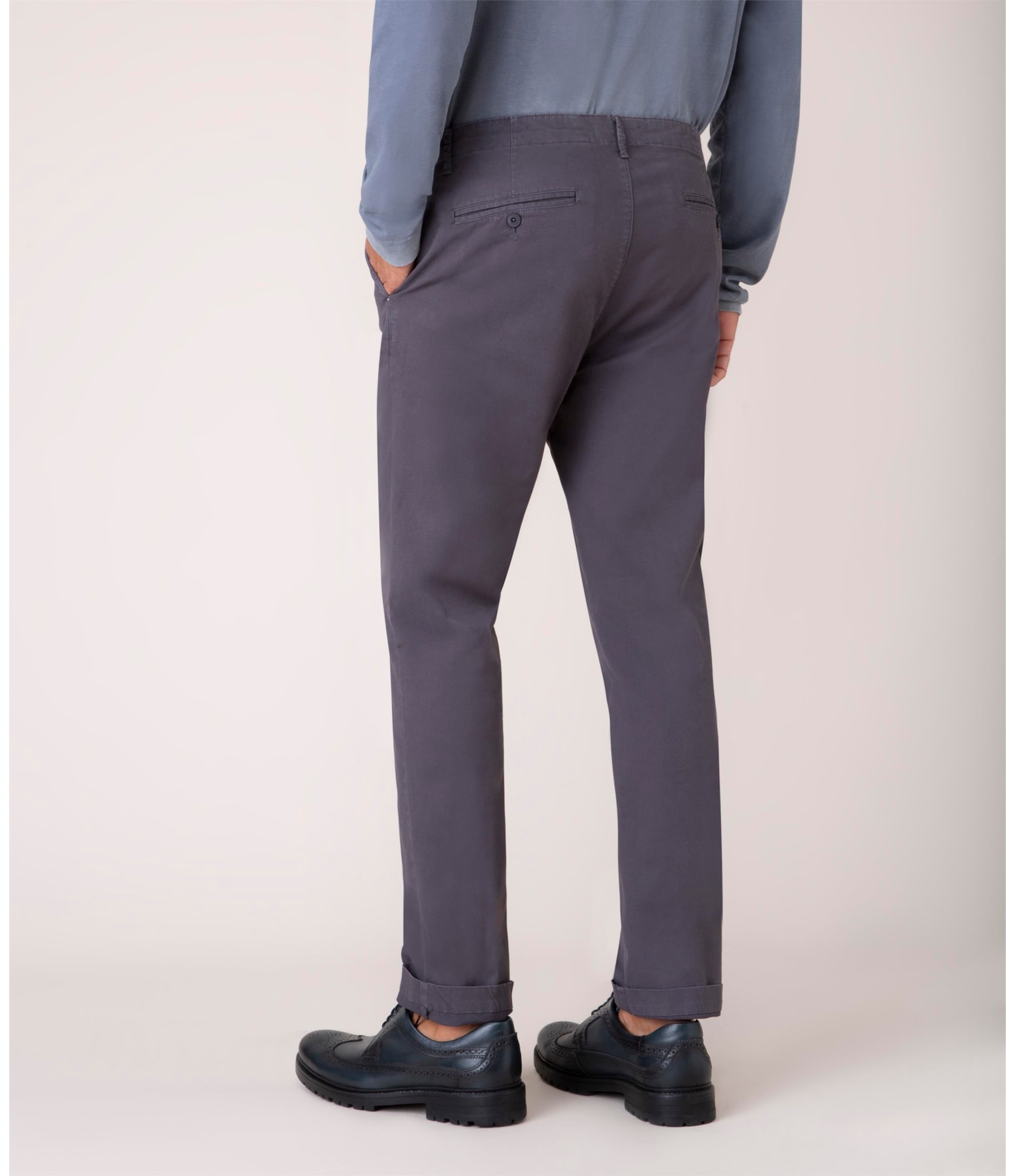 Calça Chino Colors Charcoal