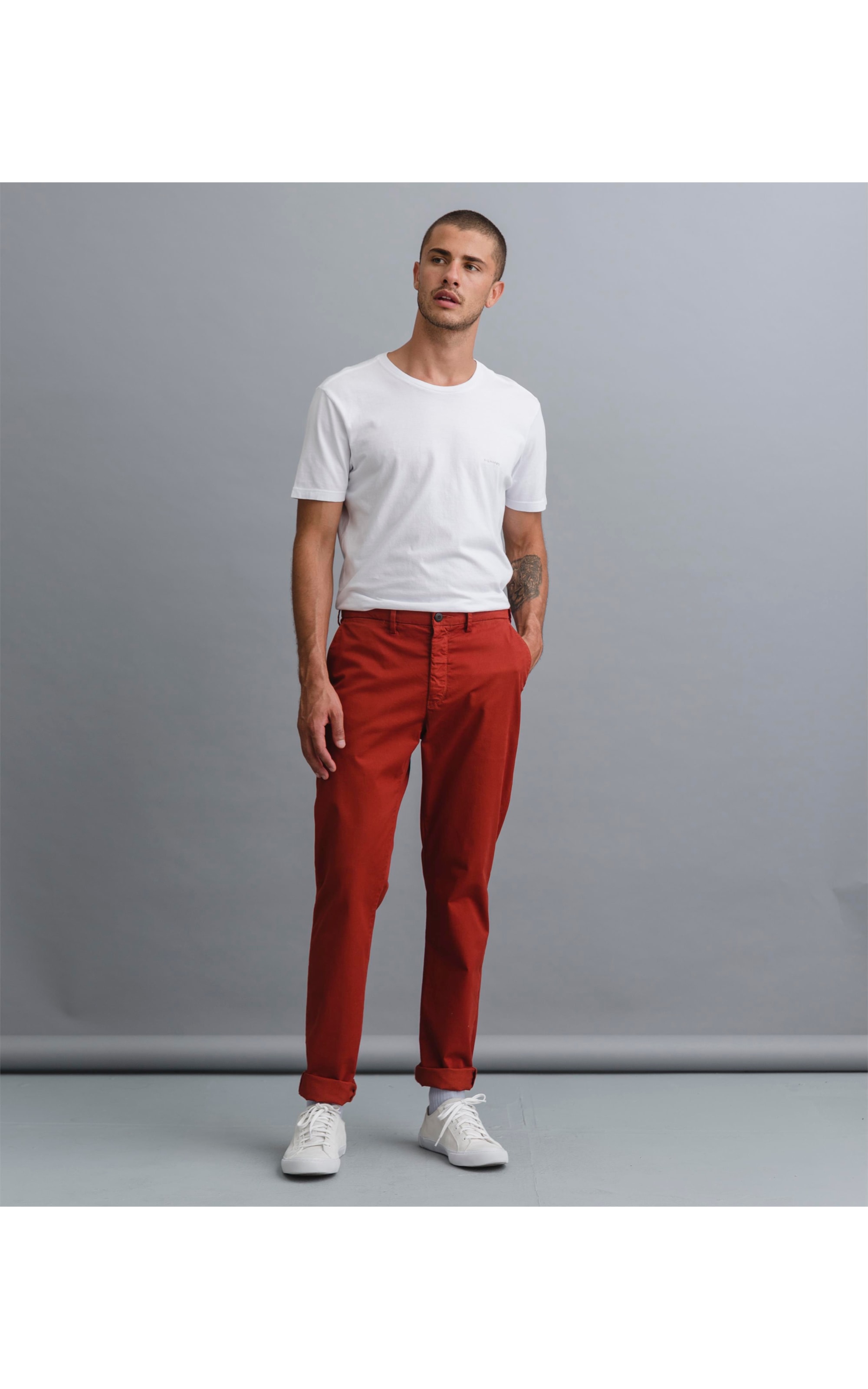 Calça Chino Colors Telha