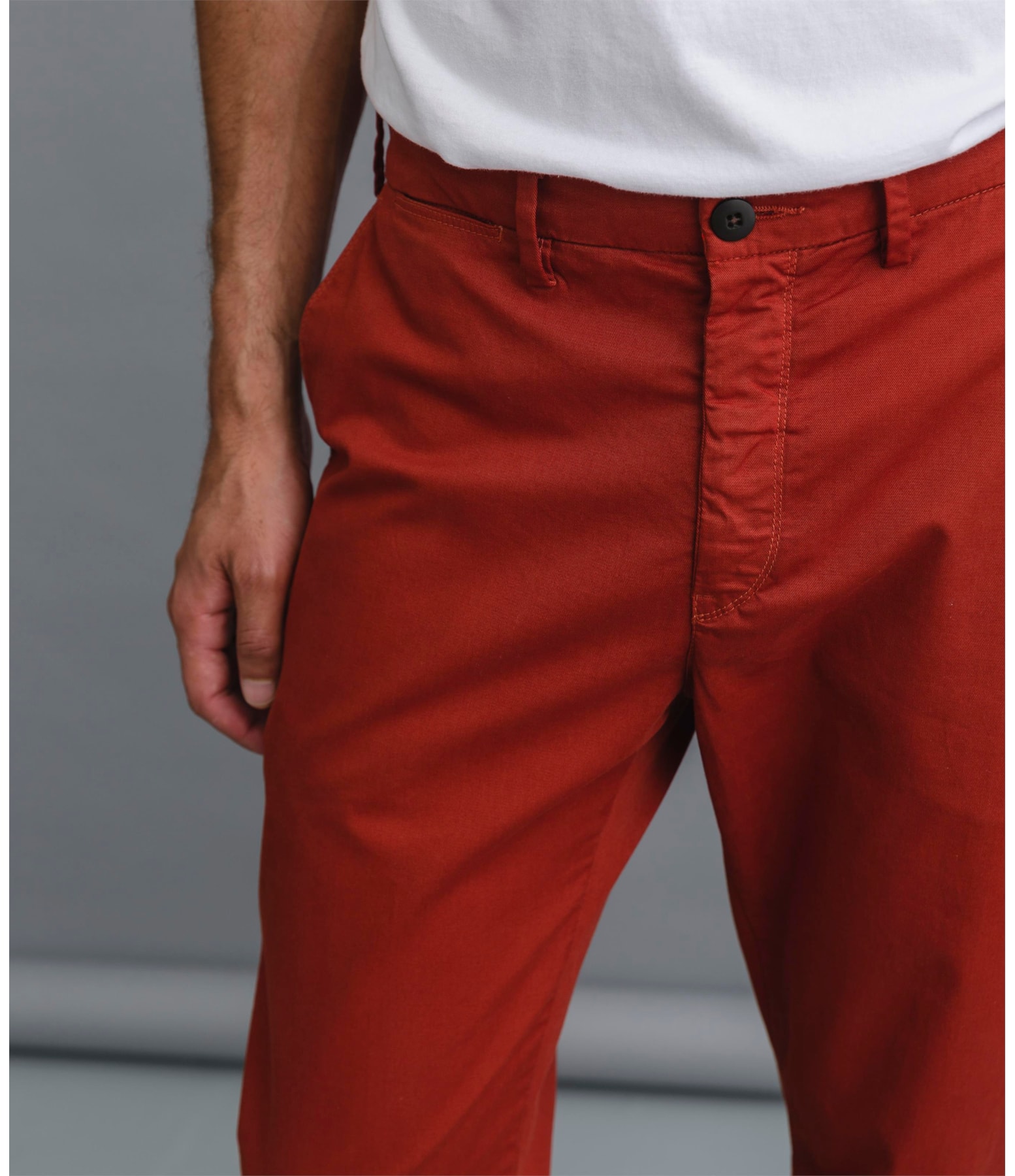 Calça Chino Colors Telha