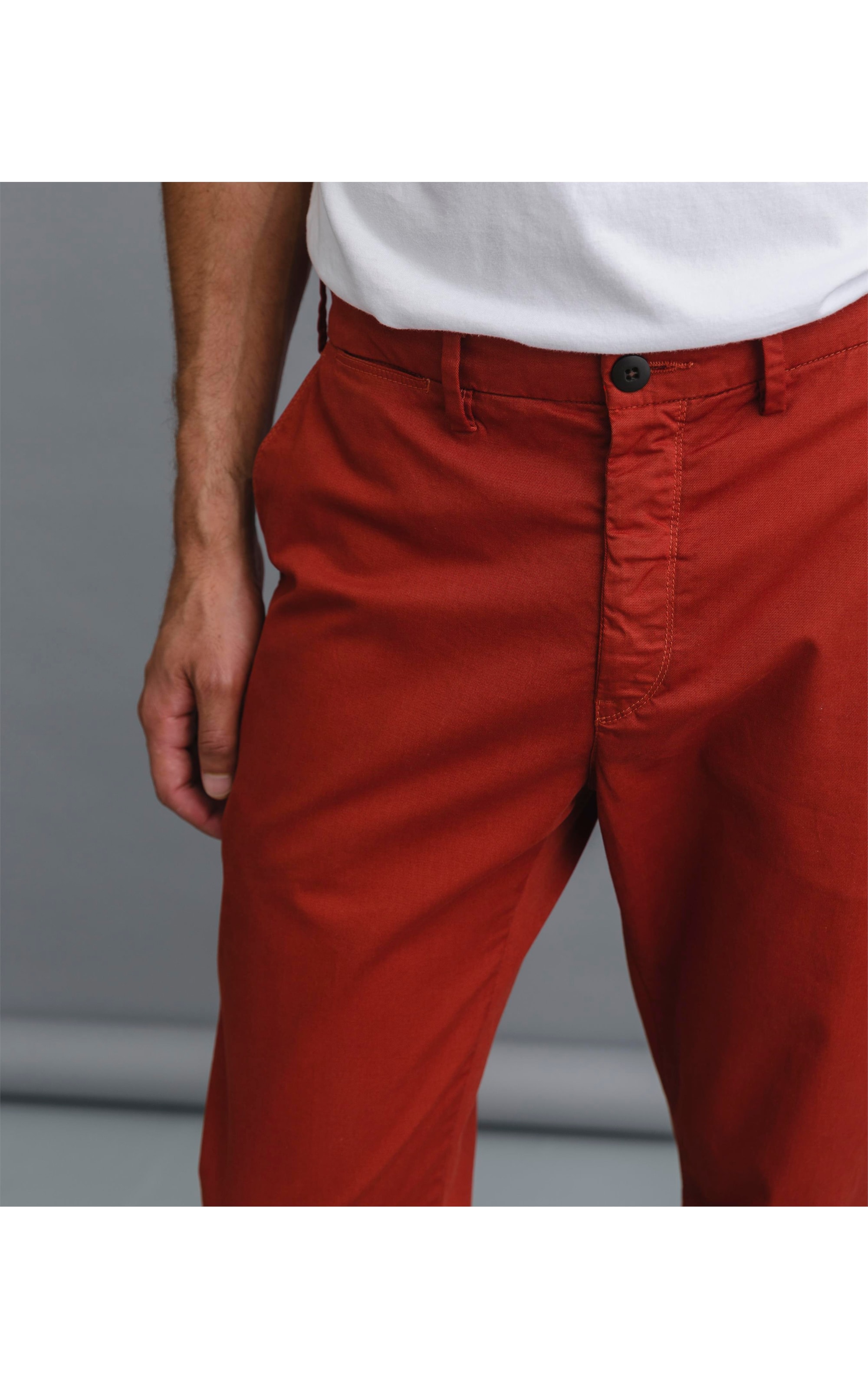Calça Chino Colors Telha
