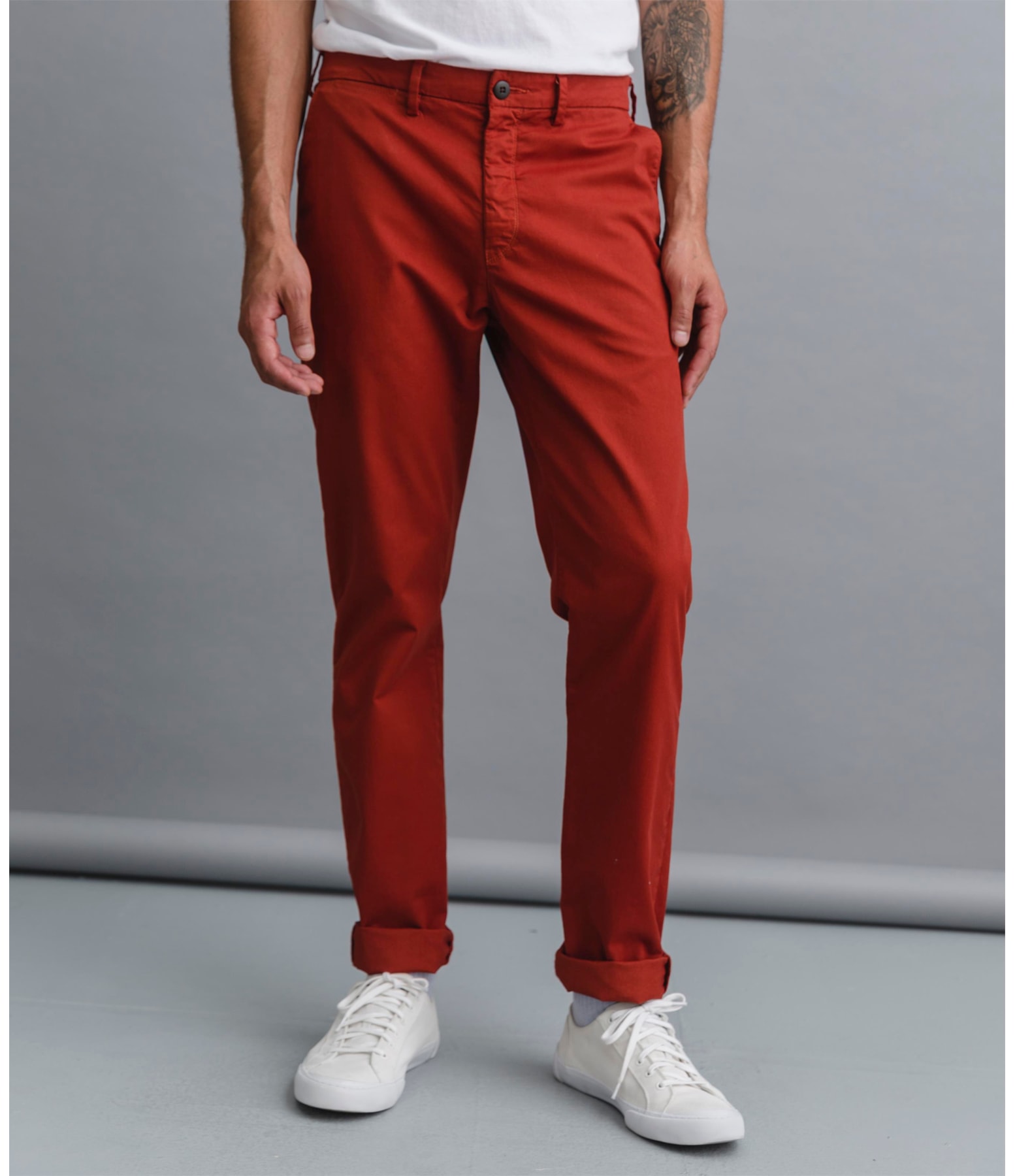 Calça Chino Colors Telha