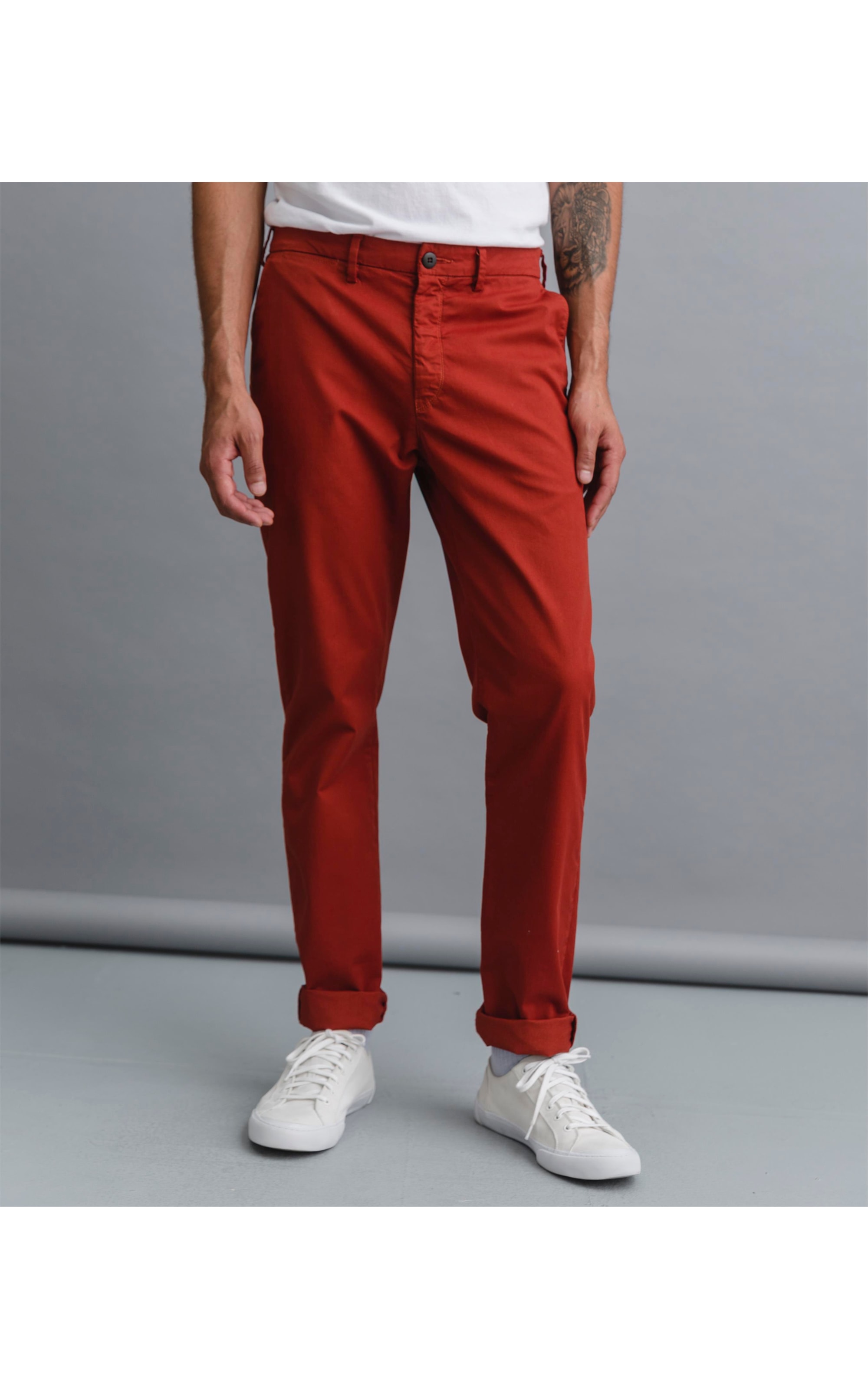 Calça Chino Colors Telha
