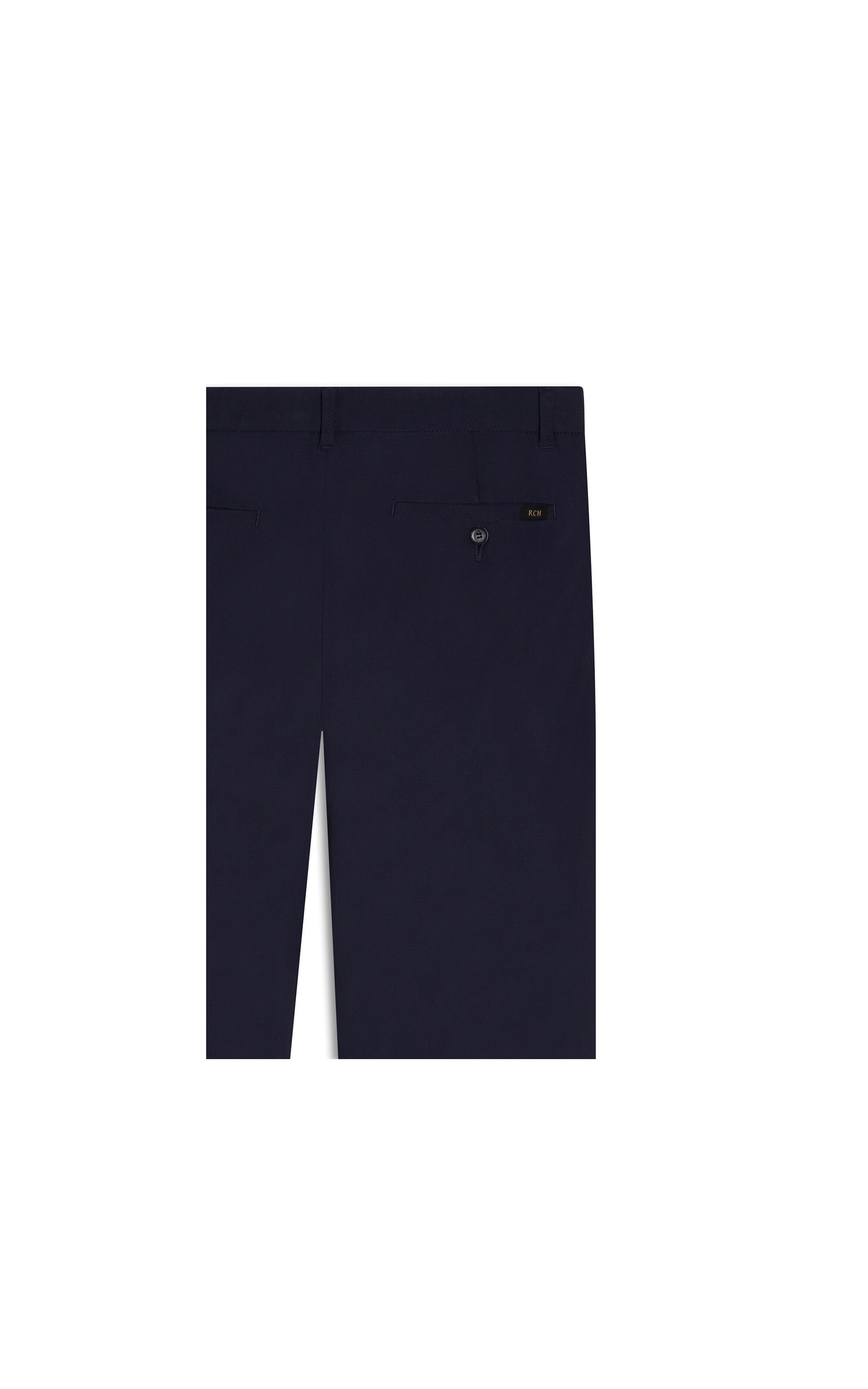Calça Chino Compact Hermes Dark Navy