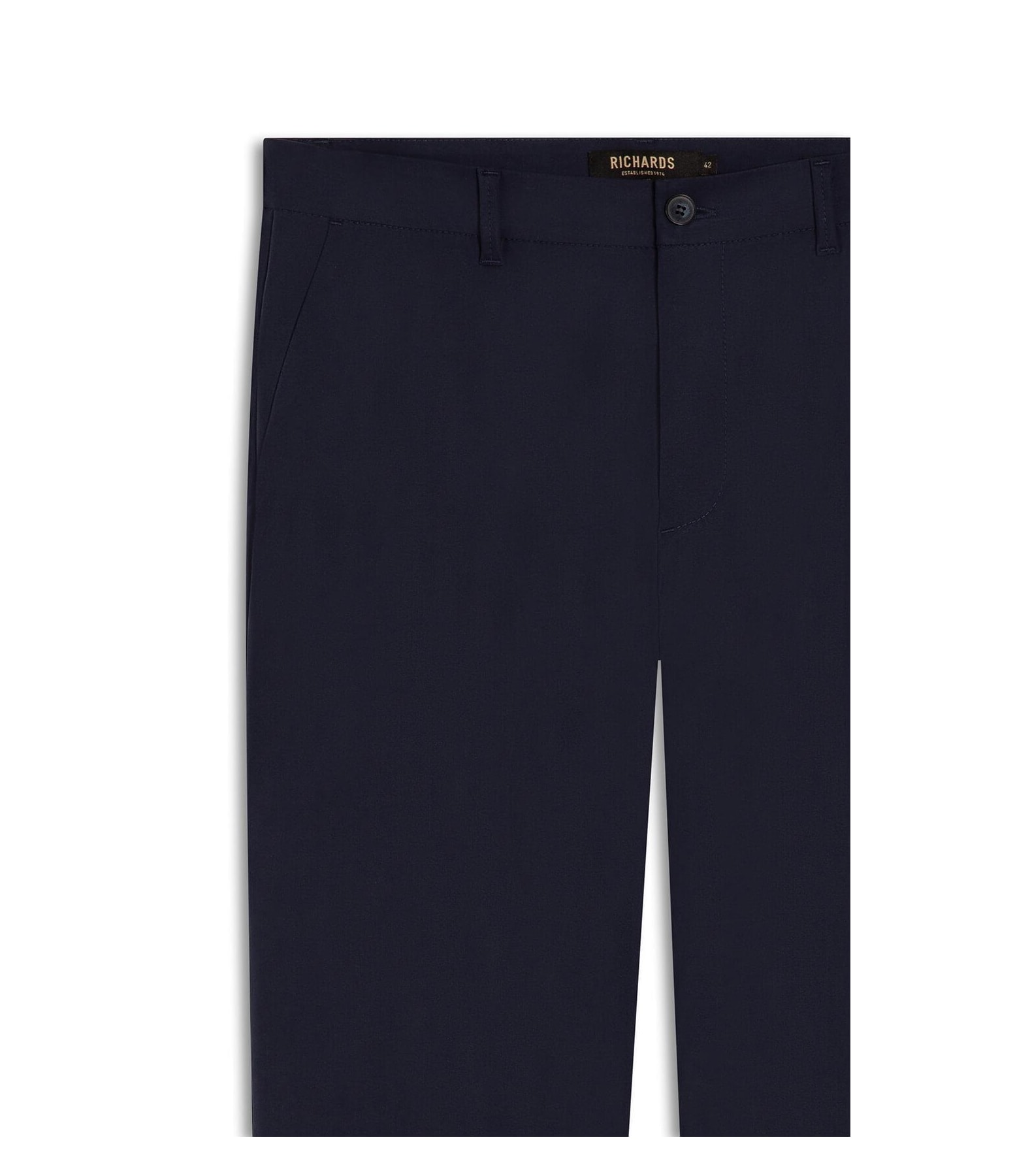 Calça Chino Compact Hermes Dark Navy