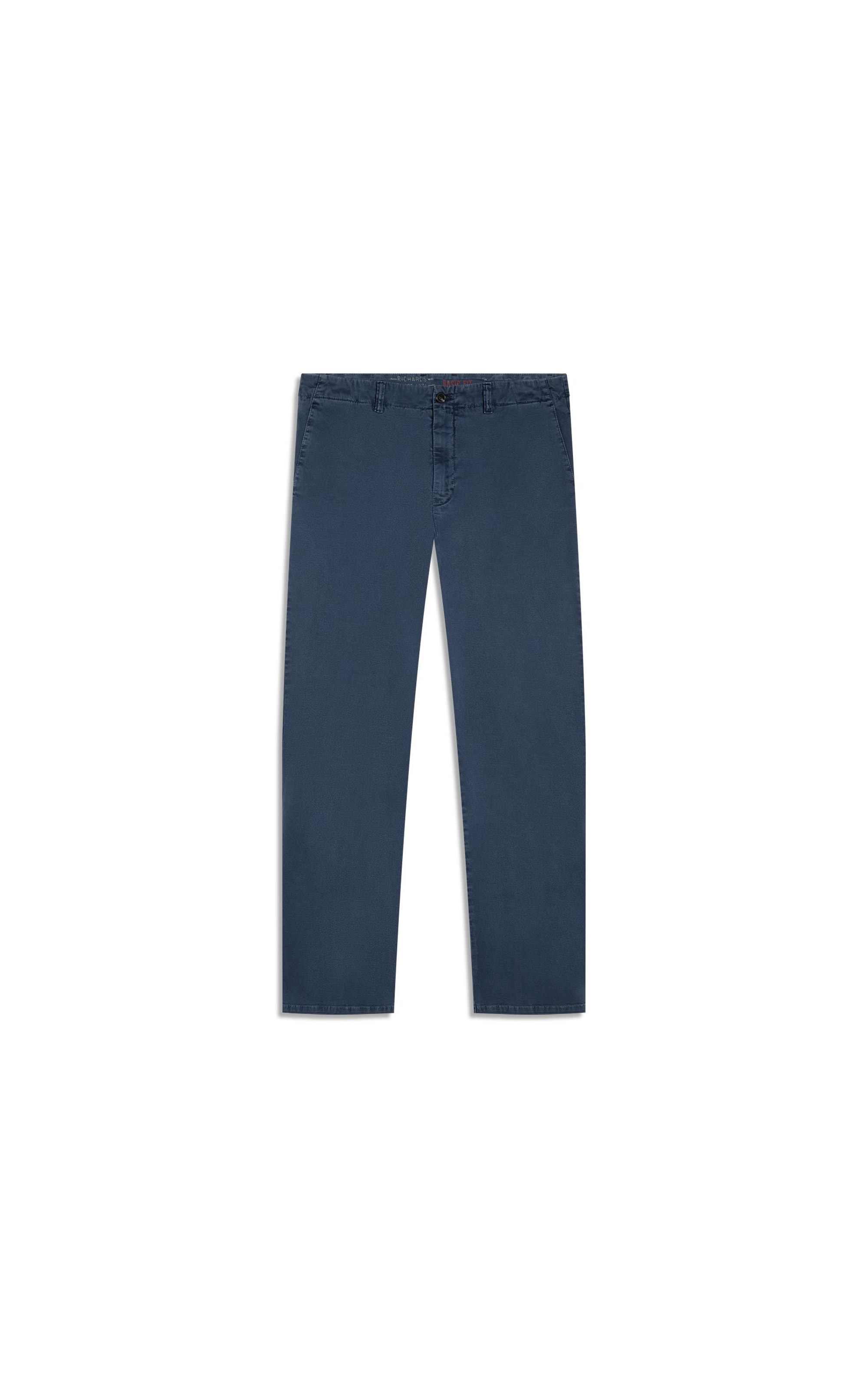 Calca Chino Cós Direto Vmp Basic Fit Marinho